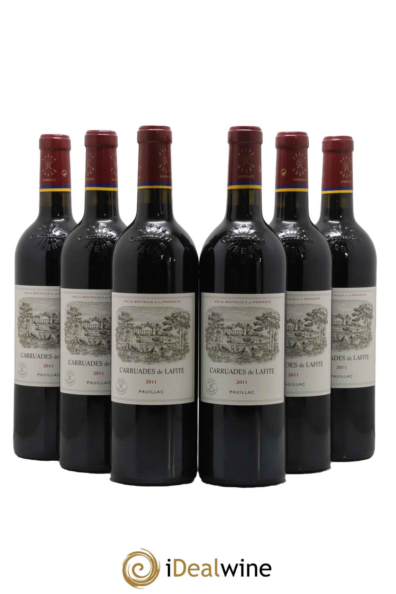 Carruades de Lafite Rothschild Second Vin 2011 - Lotto di 6 bottiglie - 0