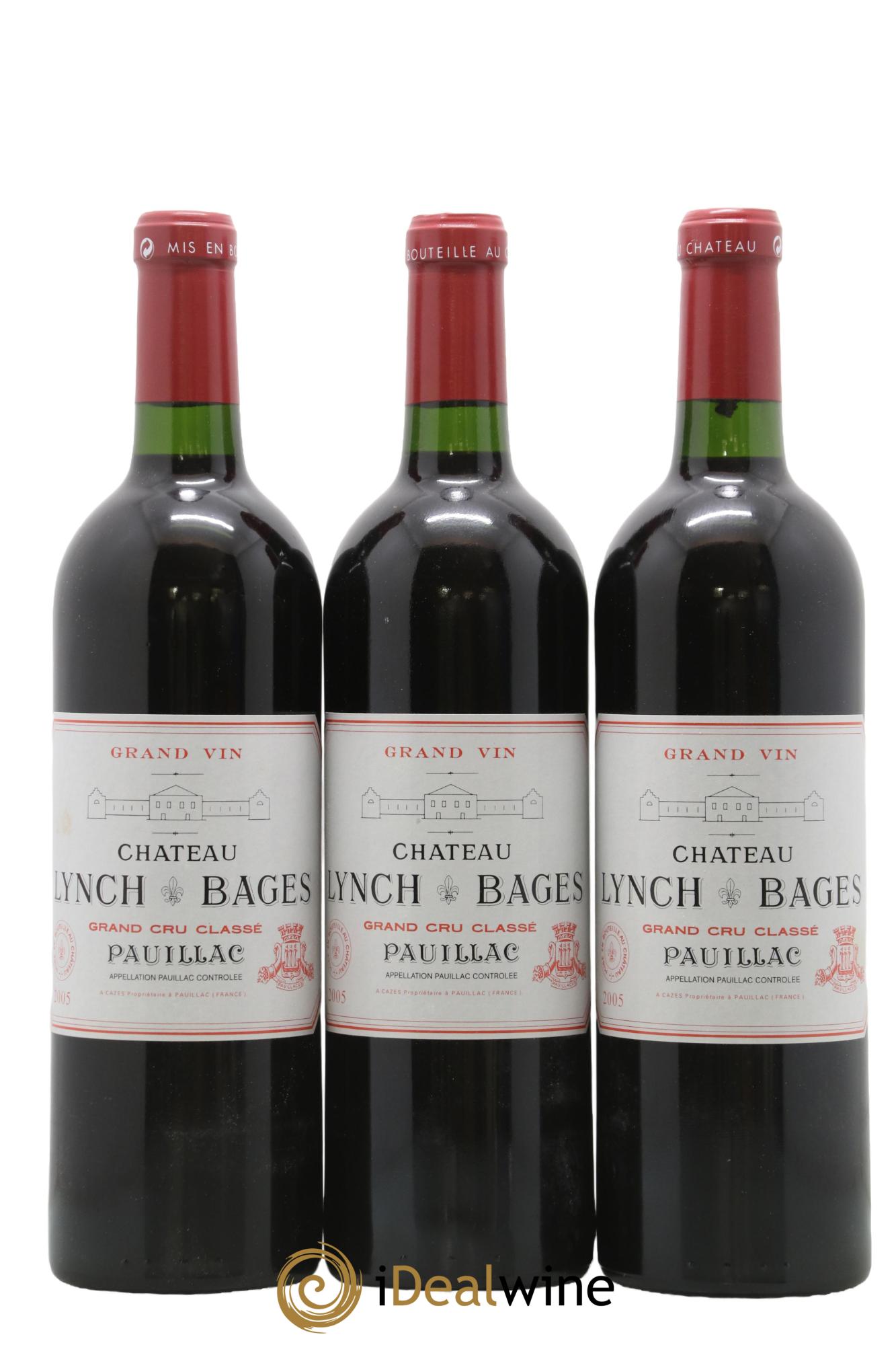 Château Lynch Bages 5ème Grand Cru Classé 2005 - Posten von 12 Flaschen - 9