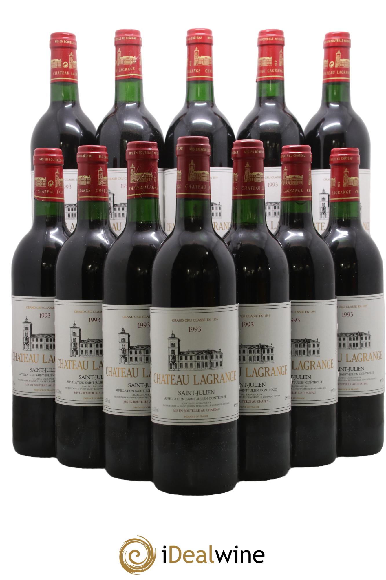 Château Lagrange 3ème Grand Cru Classé 1993 - Lot of 12 bottles - 0