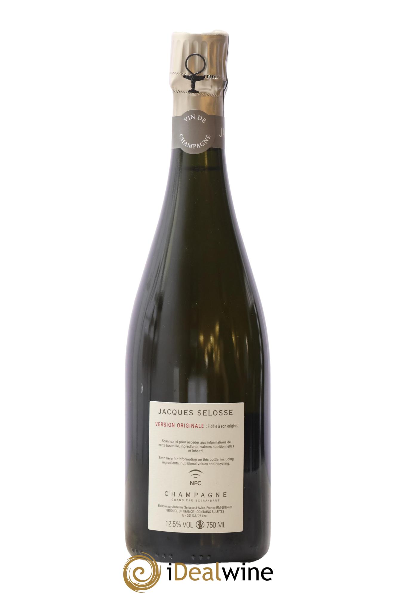 Version Originale Jacques Selosse - Lot de 1 bouteille - 1