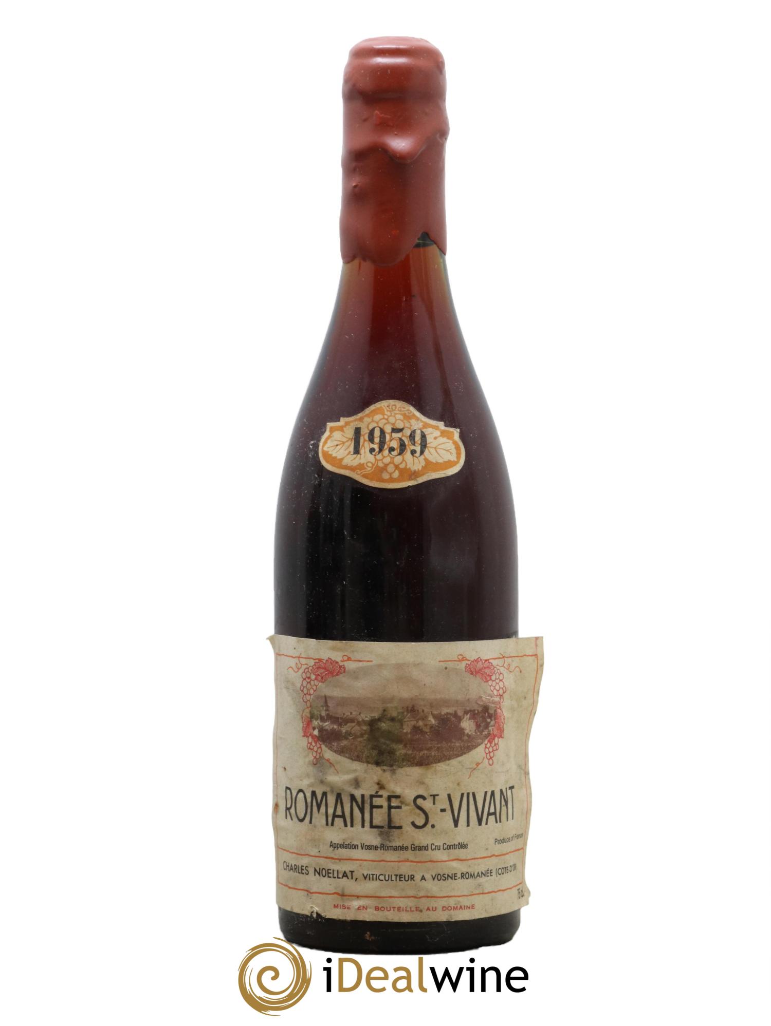 Romanée-Saint-Vivant Grand Cru Charles Noëllat Domaine Noëllat 1959 - Lot de 1 bouteille - 0