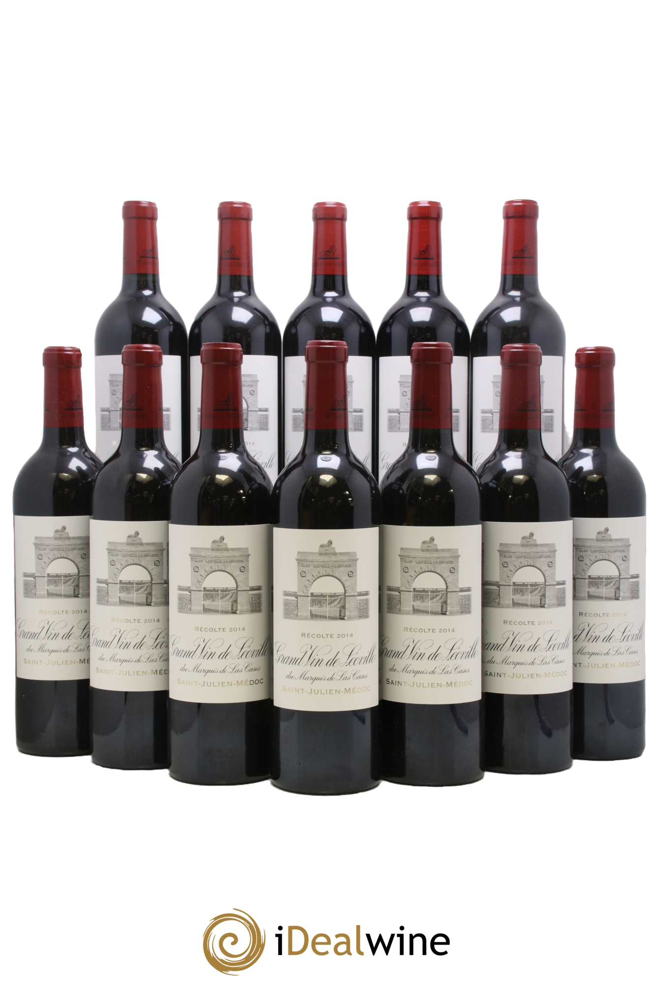 Château Léoville Las Cases 2ème Grand Cru Classé 2014 - Lot of 12 bottles - 0