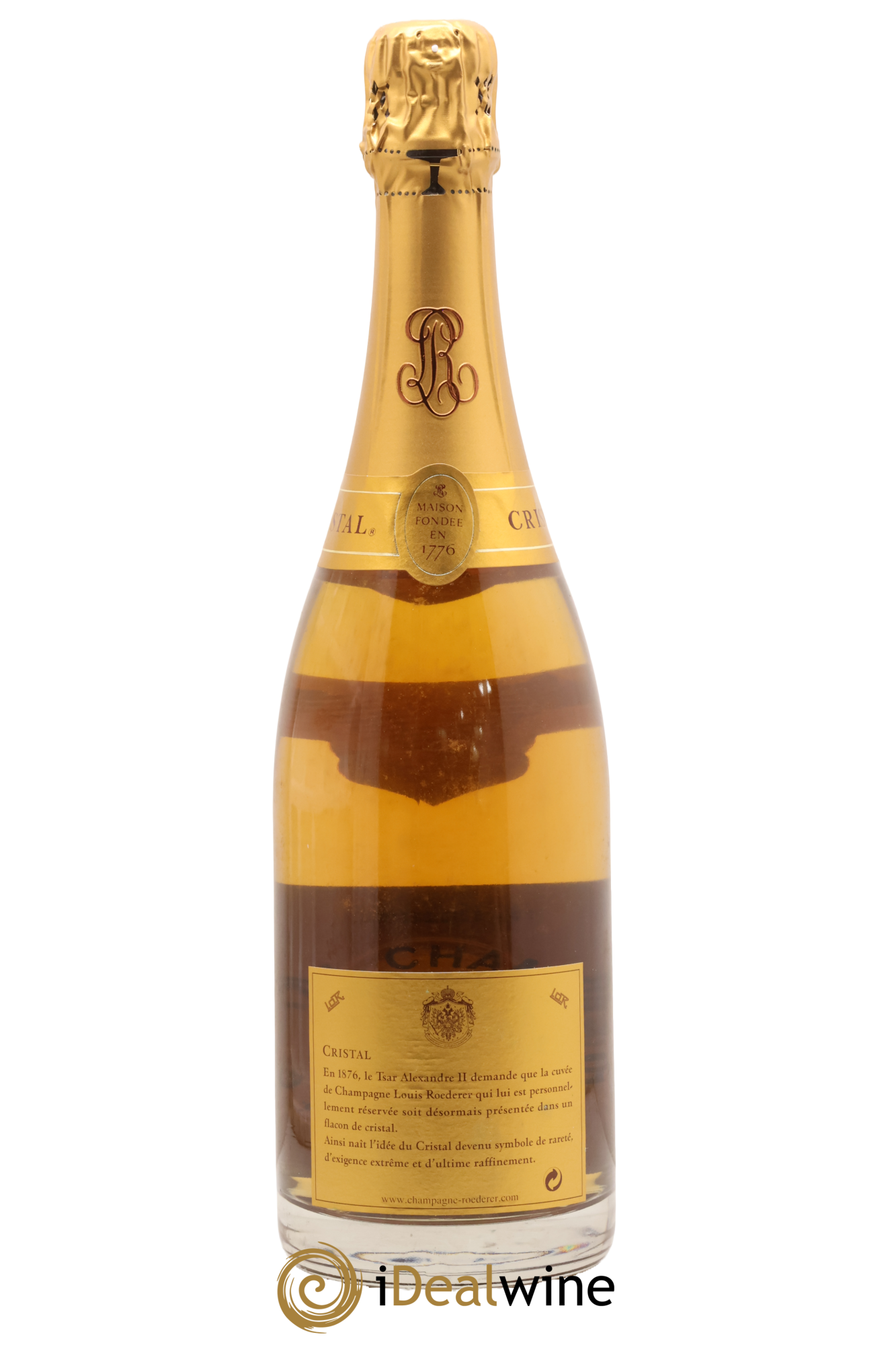 Cristal Louis Roederer 1996 - Lot de 1 bouteille - 1