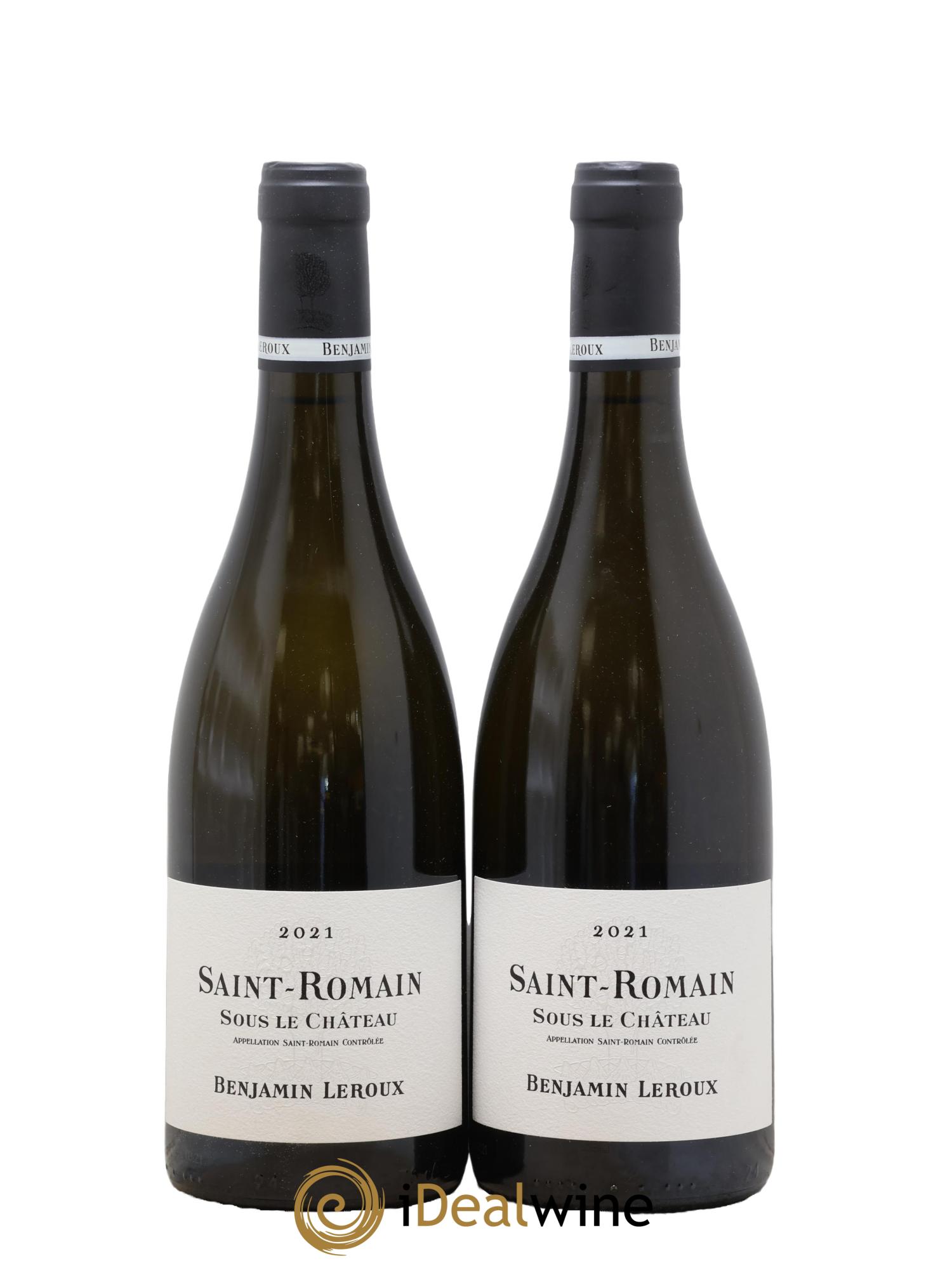 Saint-Romain Sous le Château Benjamin Leroux 2021 - Posten von 2 Flaschen - 0
