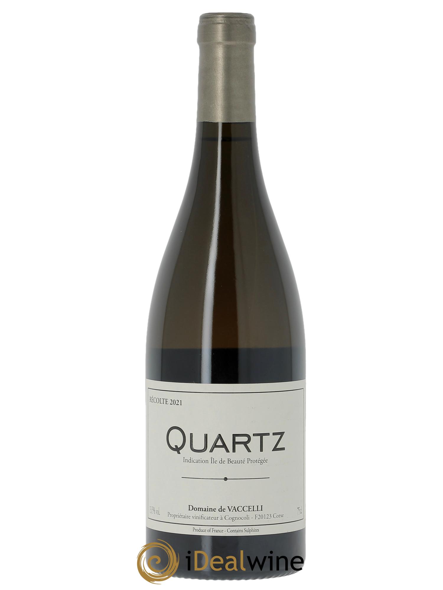 Ajaccio Quartz Vaccelli 2021 - Posten von 1 Flasche - 0