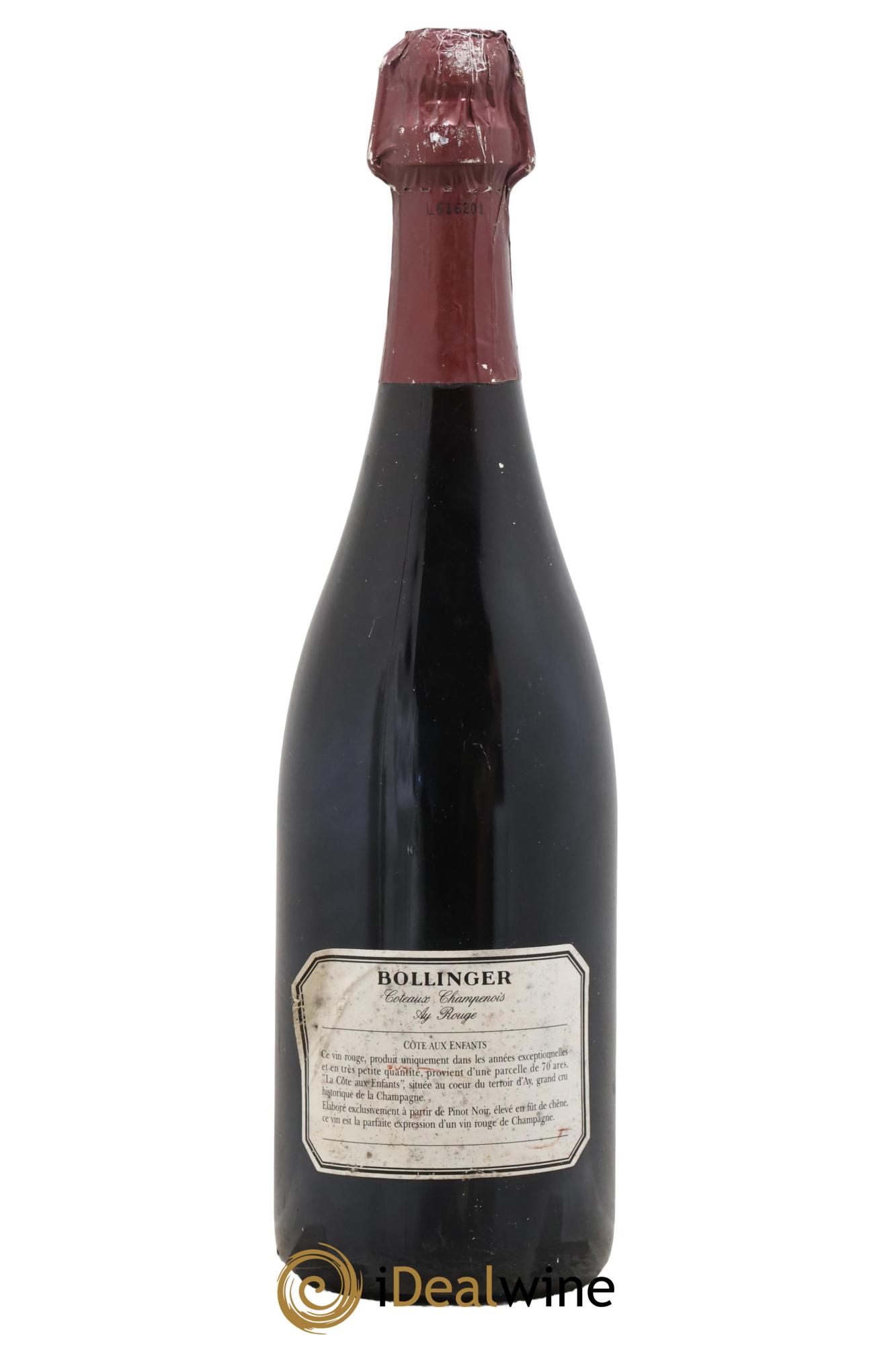 La Côte Aux Enfants Bollinger 1989 - Lot of 1 bottle - 1