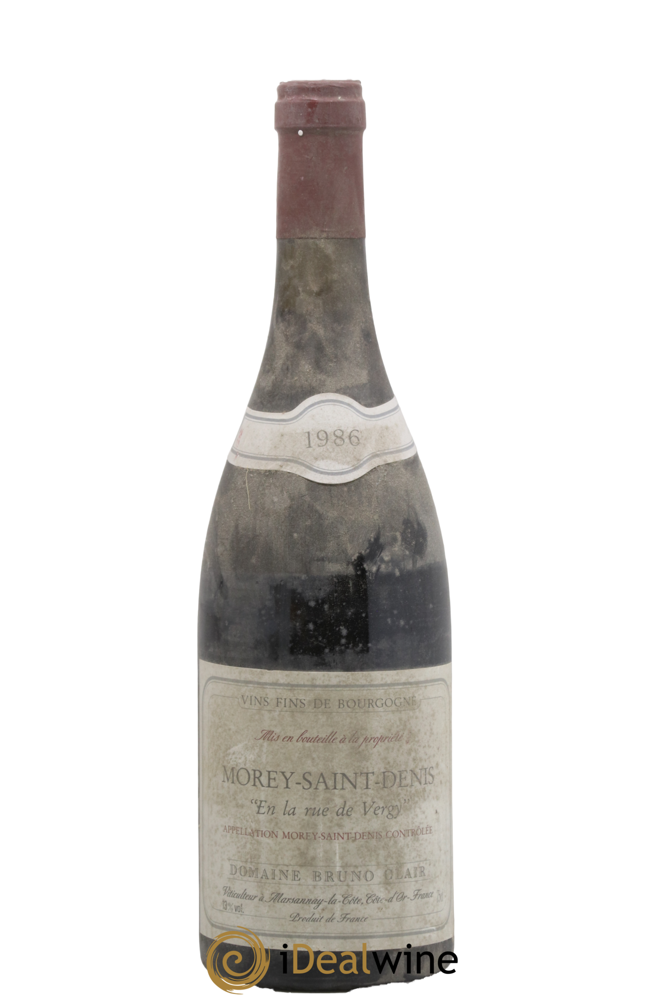 Morey-Saint-Denis En la Rue de Vergy Bruno Clair (Domaine) 1986 - Lot de 1 bouteille - 0