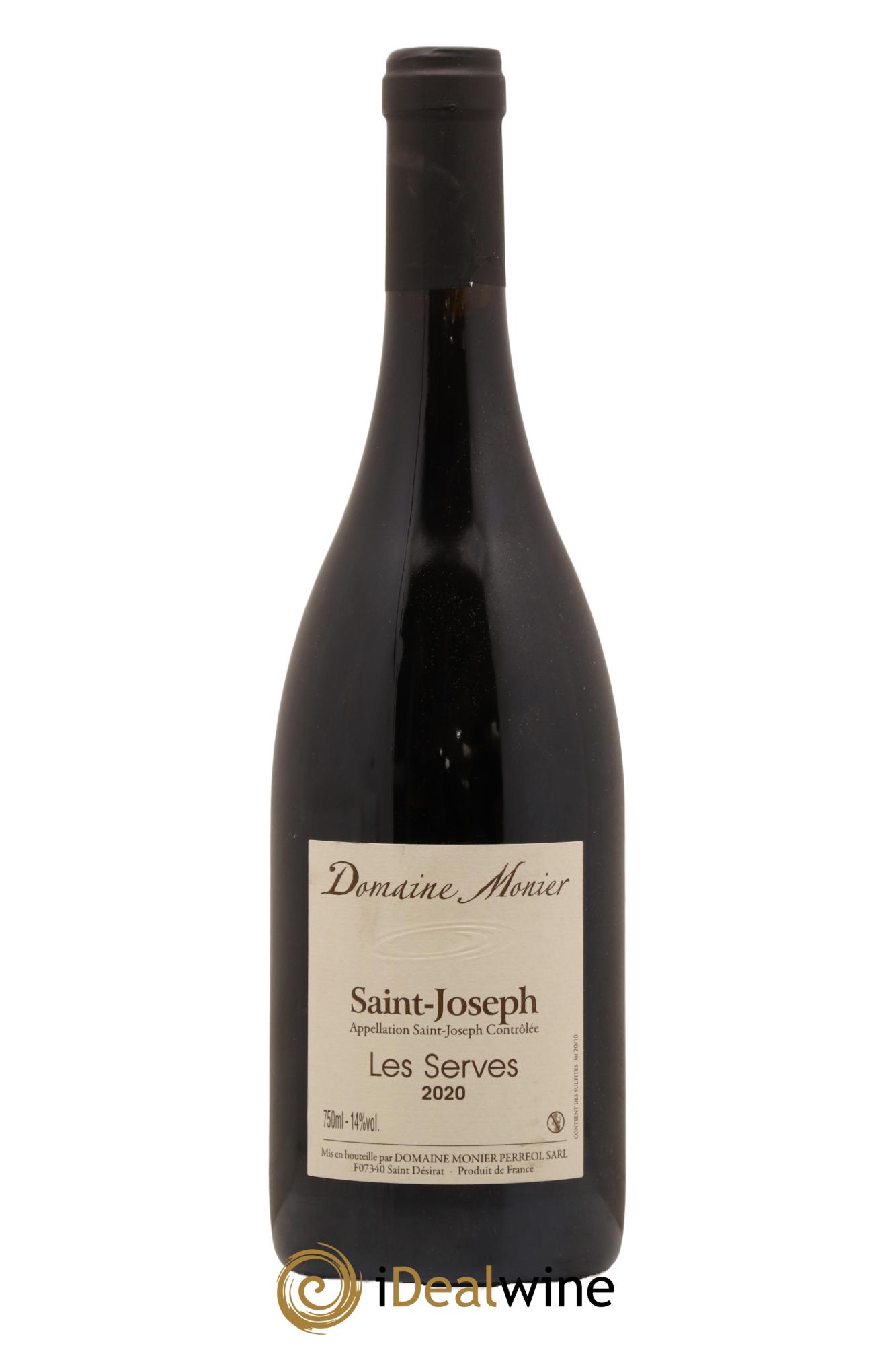 Saint-Joseph Les Serves Monier Perréol 2020 - Lot de 1 bouteille - 0
