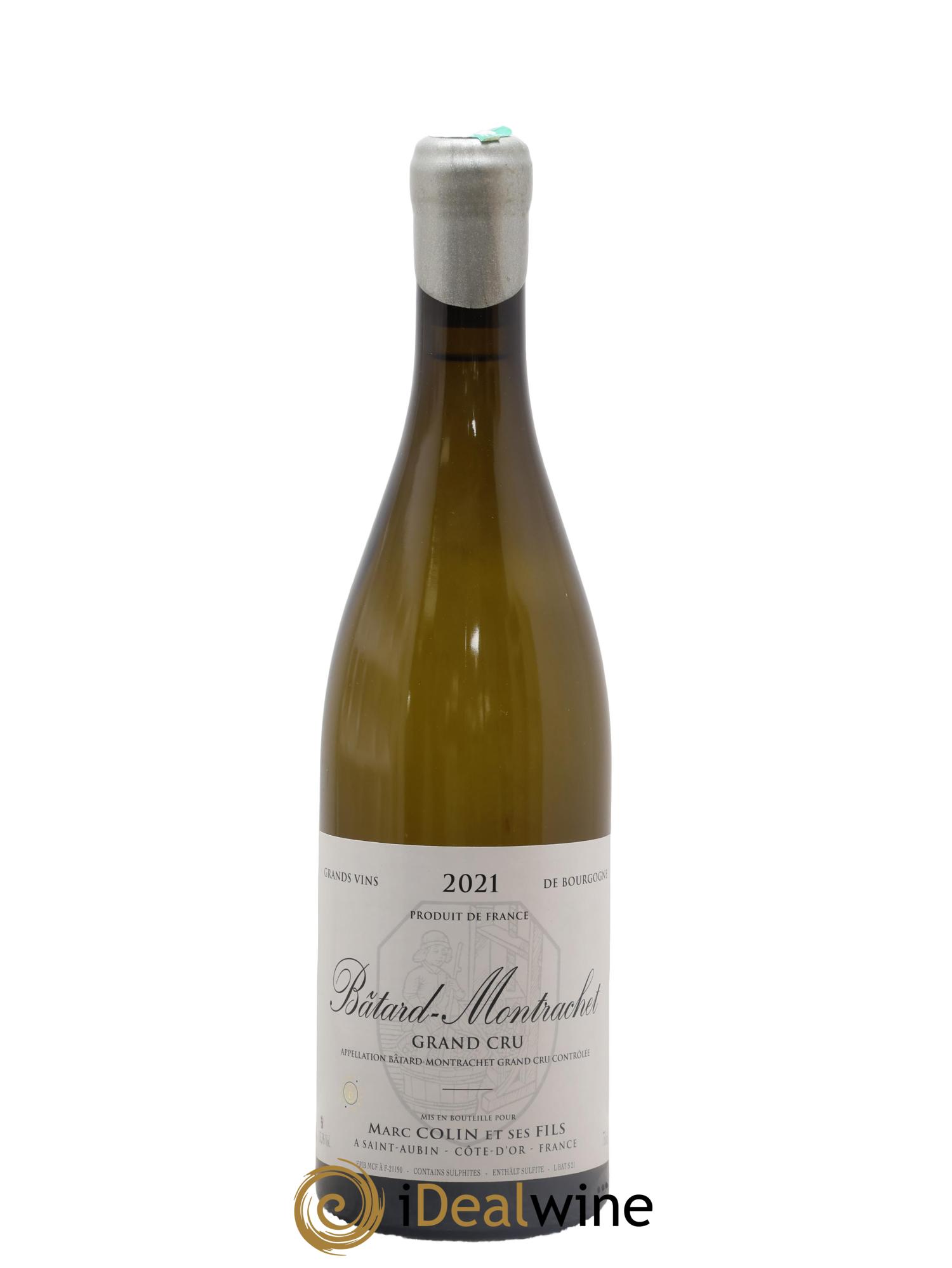 Bâtard-Montrachet Grand Cru Marc Colin & Fils 2021 - Lot de 1 bouteille - 1