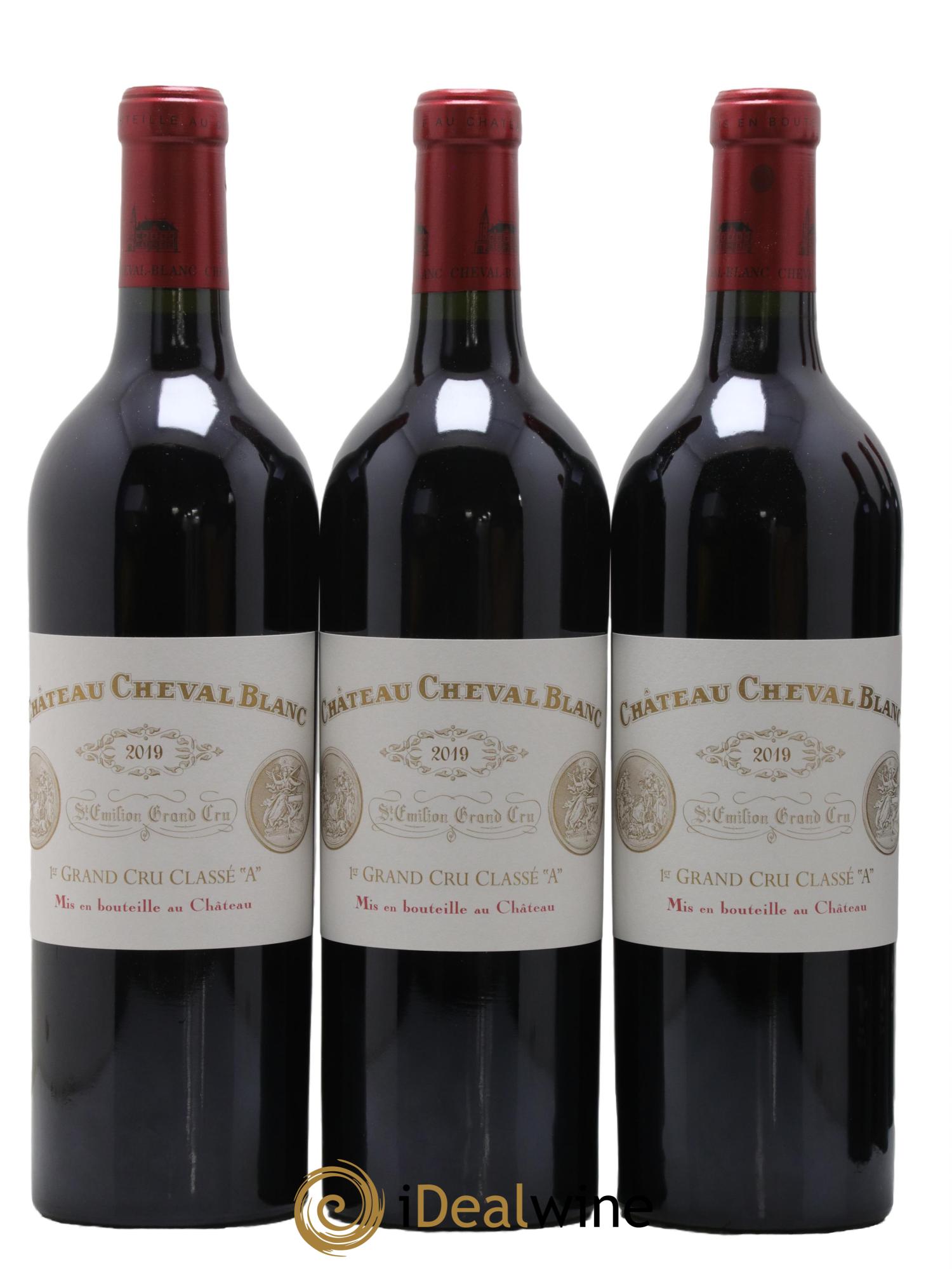 Château Cheval Blanc 1er Grand Cru Classé A 2019 - Lot de 6 bouteilles - 3