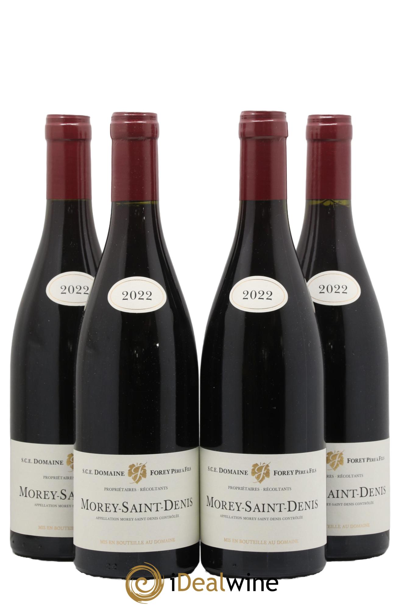 Morey-Saint-Denis Forey Père et Fils 2022 - Lot de 4 bouteilles - 0