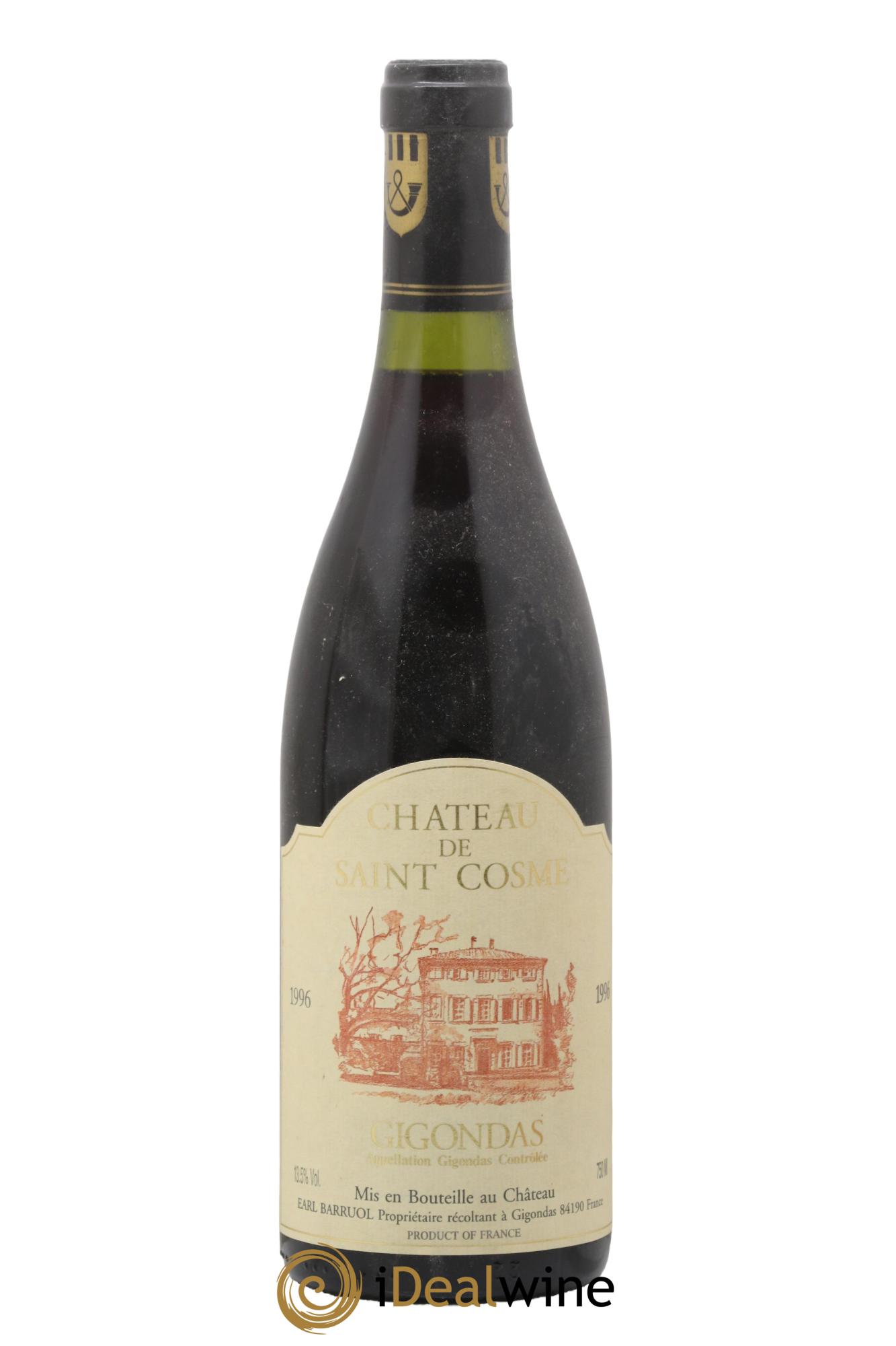 Gigondas Saint Cosme 1996 - Lot of 1 bottle - 0