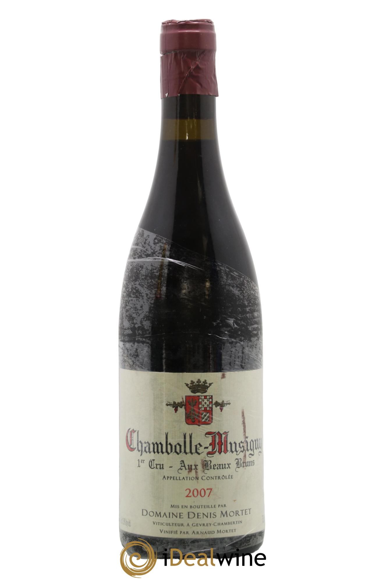 Chambolle-Musigny 1er Cru Aux Beaux Bruns Denis Mortet (Domaine) 2007 - Lot de 1 bouteille - 0