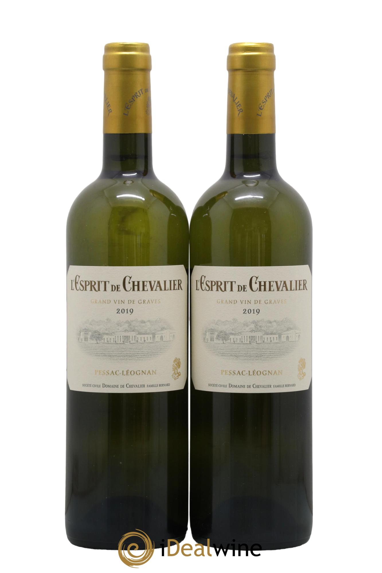Esprit de Chevalier Second Vin 2019 - Lot de 2 bouteilles - 0