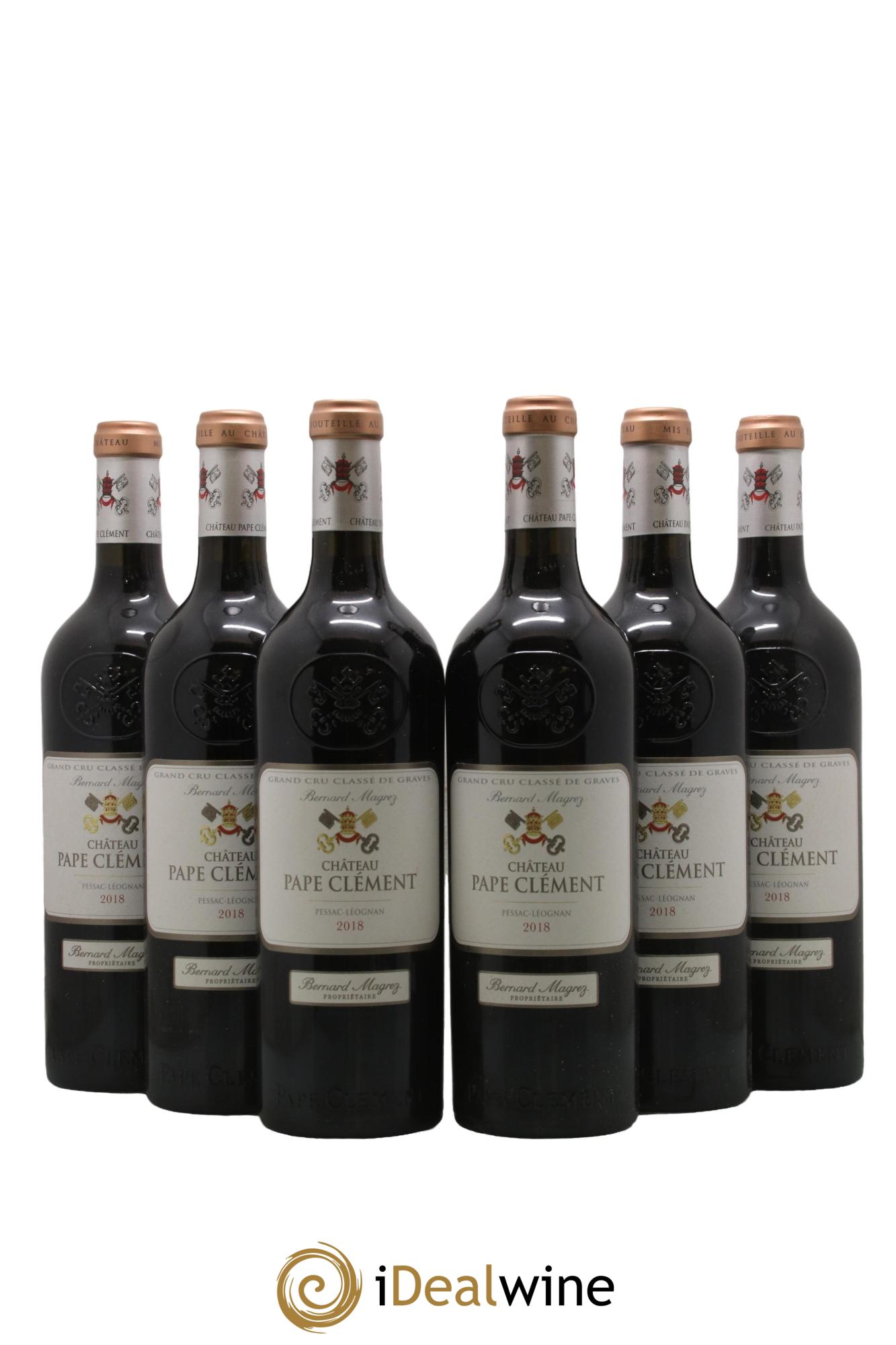 Château Pape Clément Cru Classé de Graves 2018 - Lot de 6 bouteilles - 0