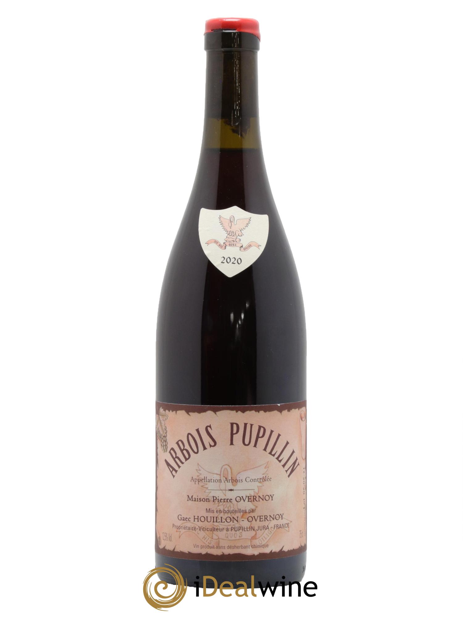 Arbois-Pupillin Poulsard (cire rouge) Overnoy-Houillon (Domaine) 2020 - Lot de 1 bouteille - 0