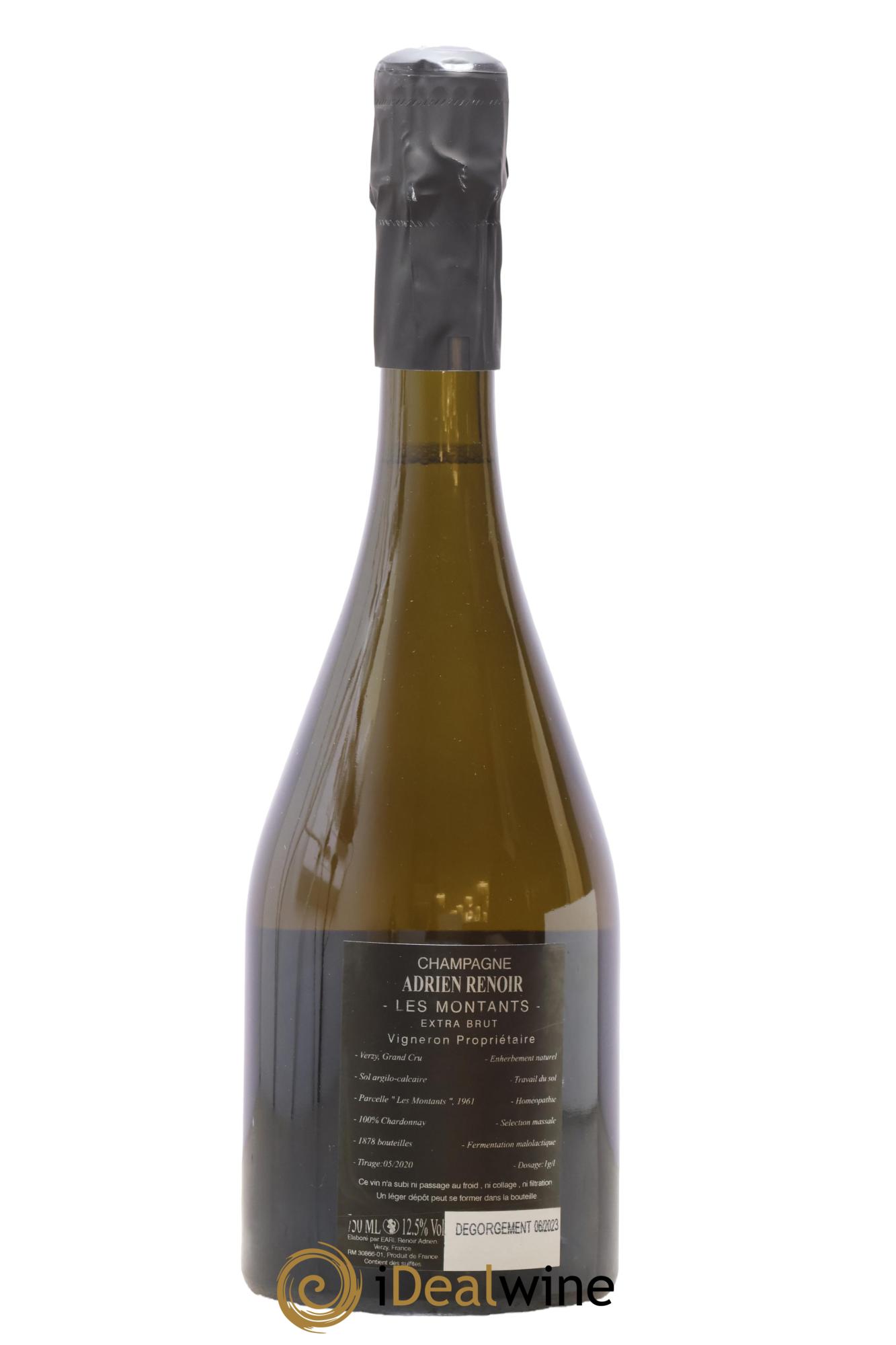 Les Montants Adrien Renoir 2019 - Lot de 1 bouteille - 1