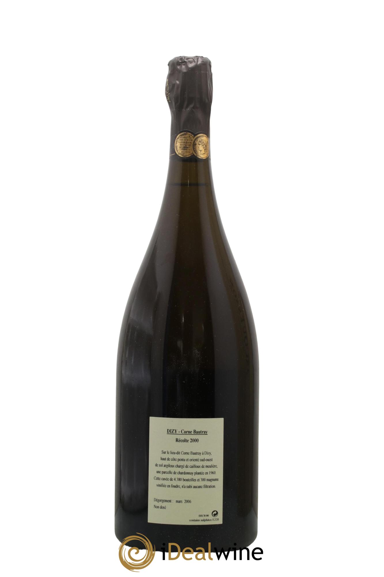 Dizy Corne Bautray Extra-Brut Jacquesson 2000 - Lot of 1 magnum - 2