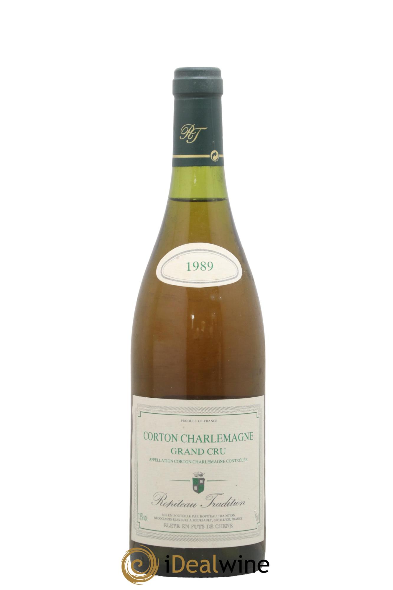 Corton-Charlemagne Grand Cru Ropiteau 1989 - Lotto di 1 bottiglia - 0
