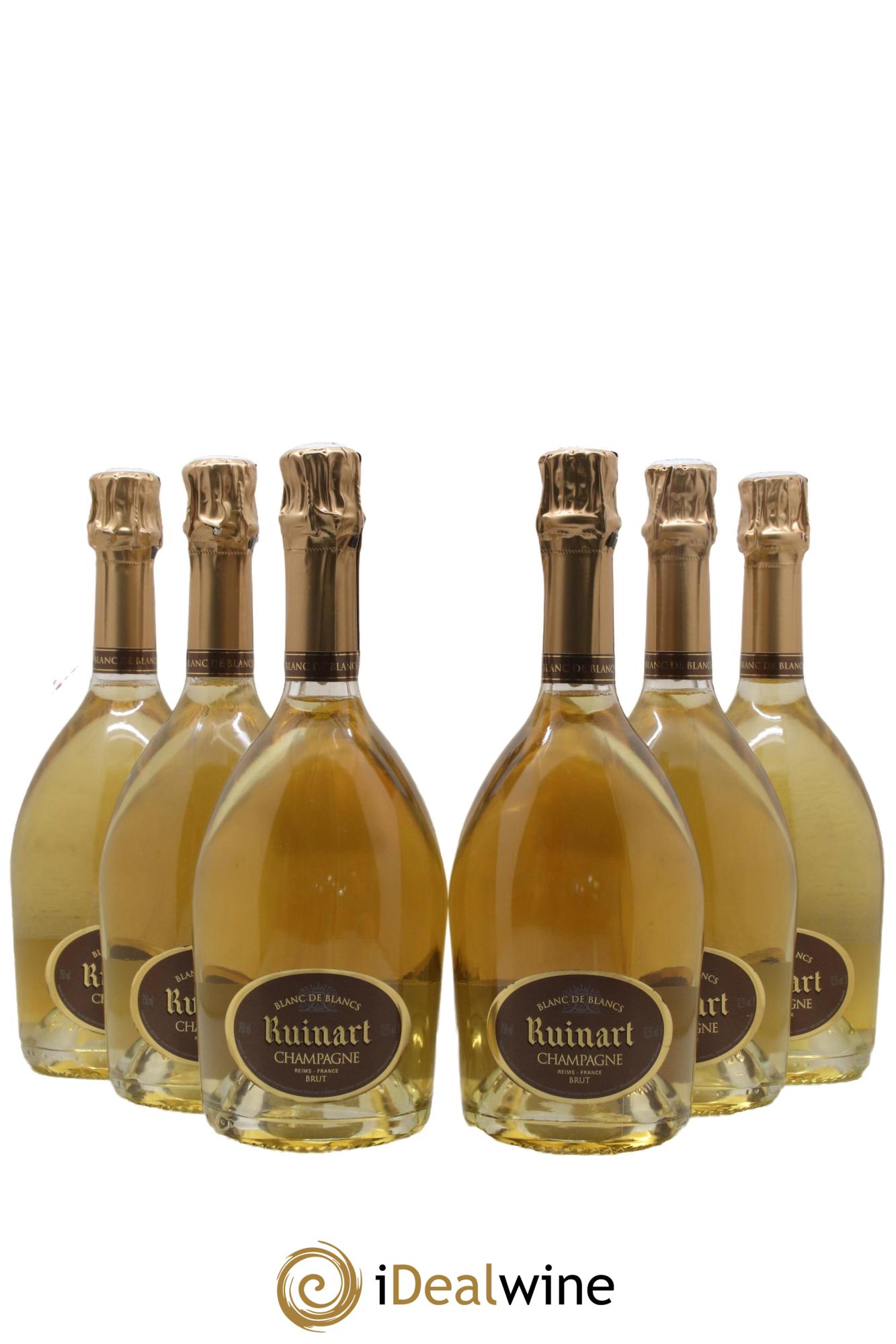 Blanc de Blancs Brut Ruinart - Lot of 6 bottles - 0