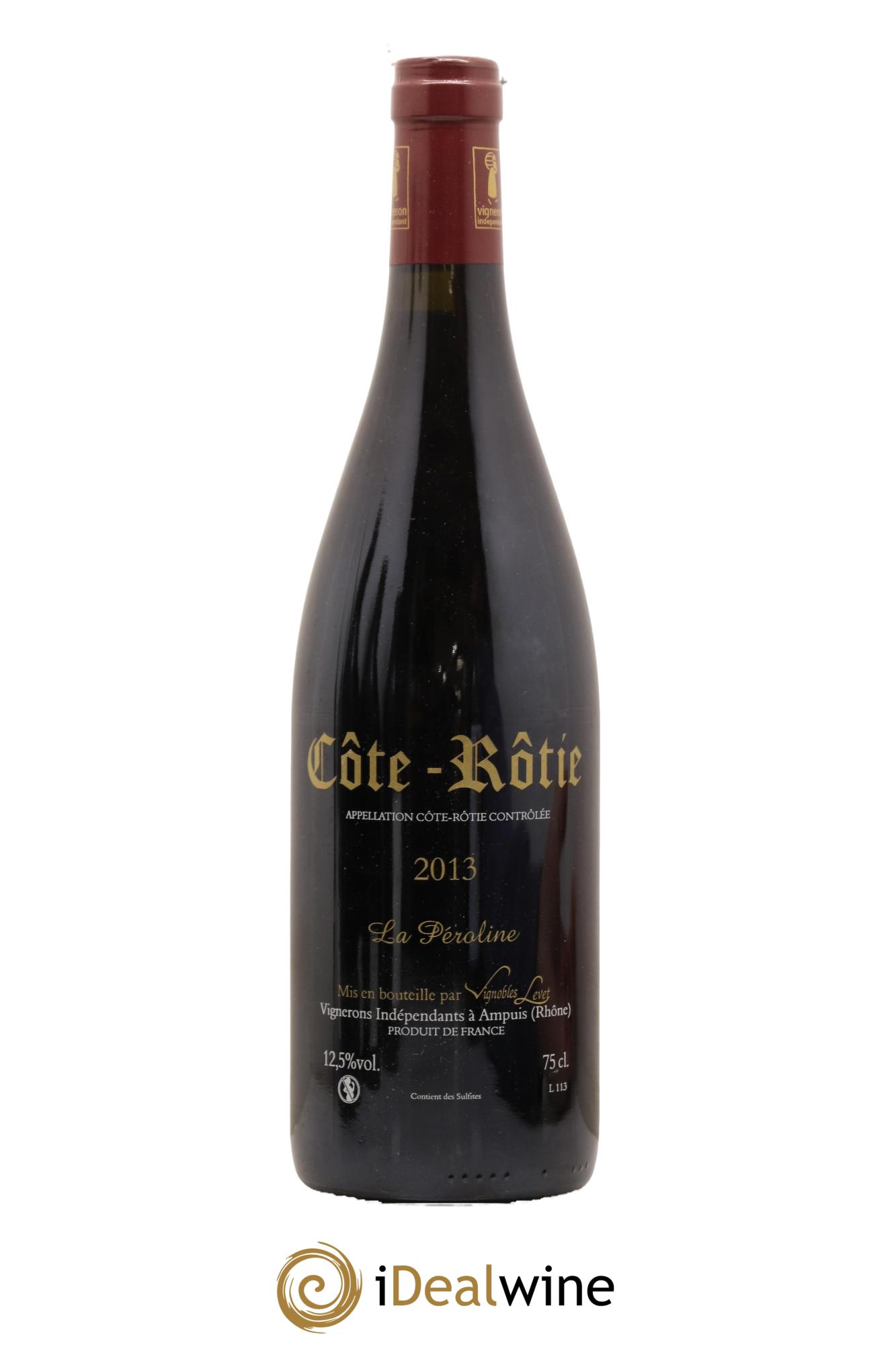 Côte-Rôtie La Péroline Vignobles Levet 2013 - Lot de 1 bouteille - 1