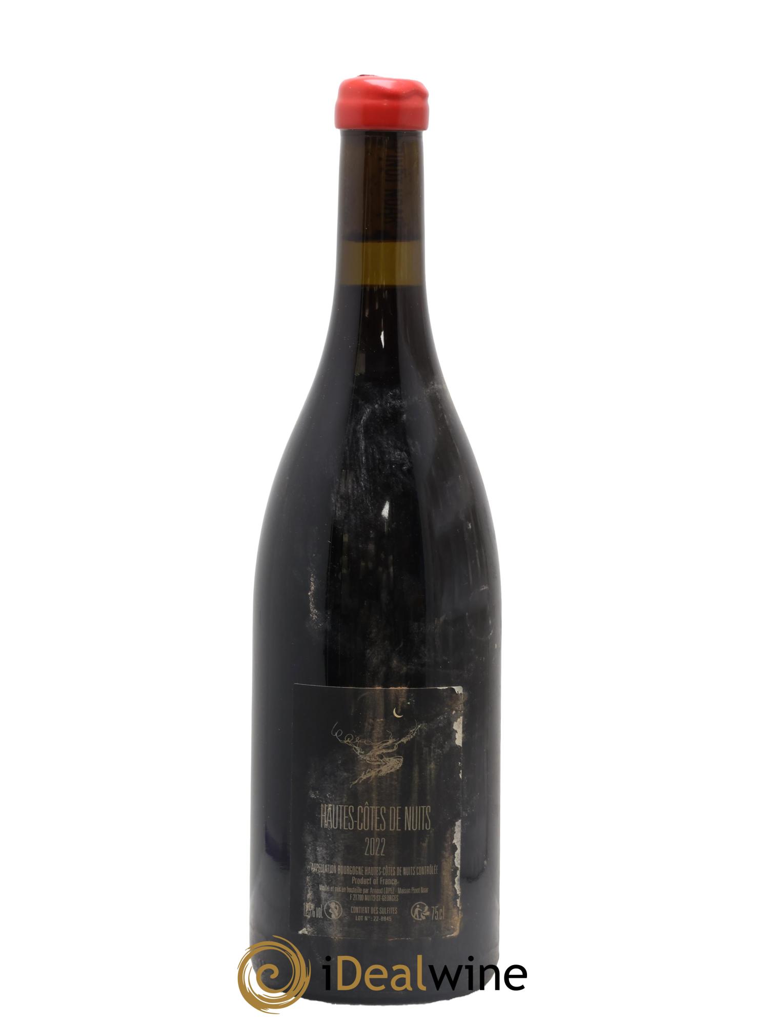 Hautes-Côtes de Nuits Pinot Noar Arnaud Lopez 2022 - Lotto di 1 bottiglia - 1