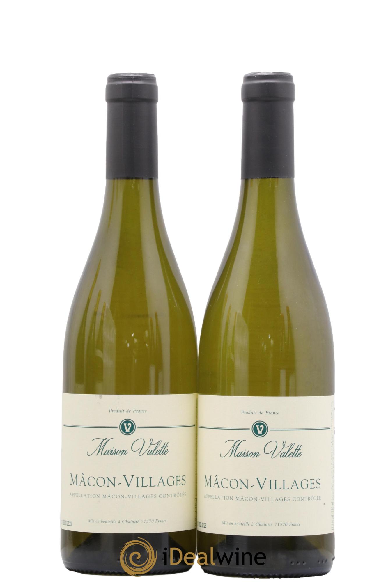 Mâcon-Villages Valette (Domaine) - Lot de 2 bouteilles - 0
