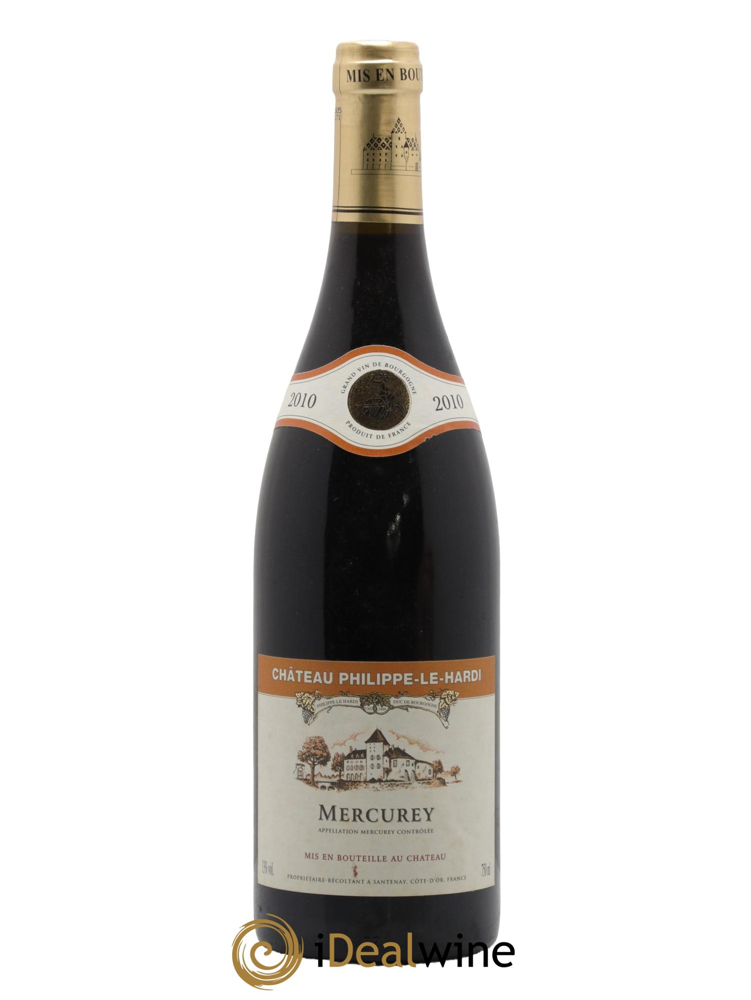Mercurey Philippe Le Hardy 2010 - Lot de 1 bouteille - 0