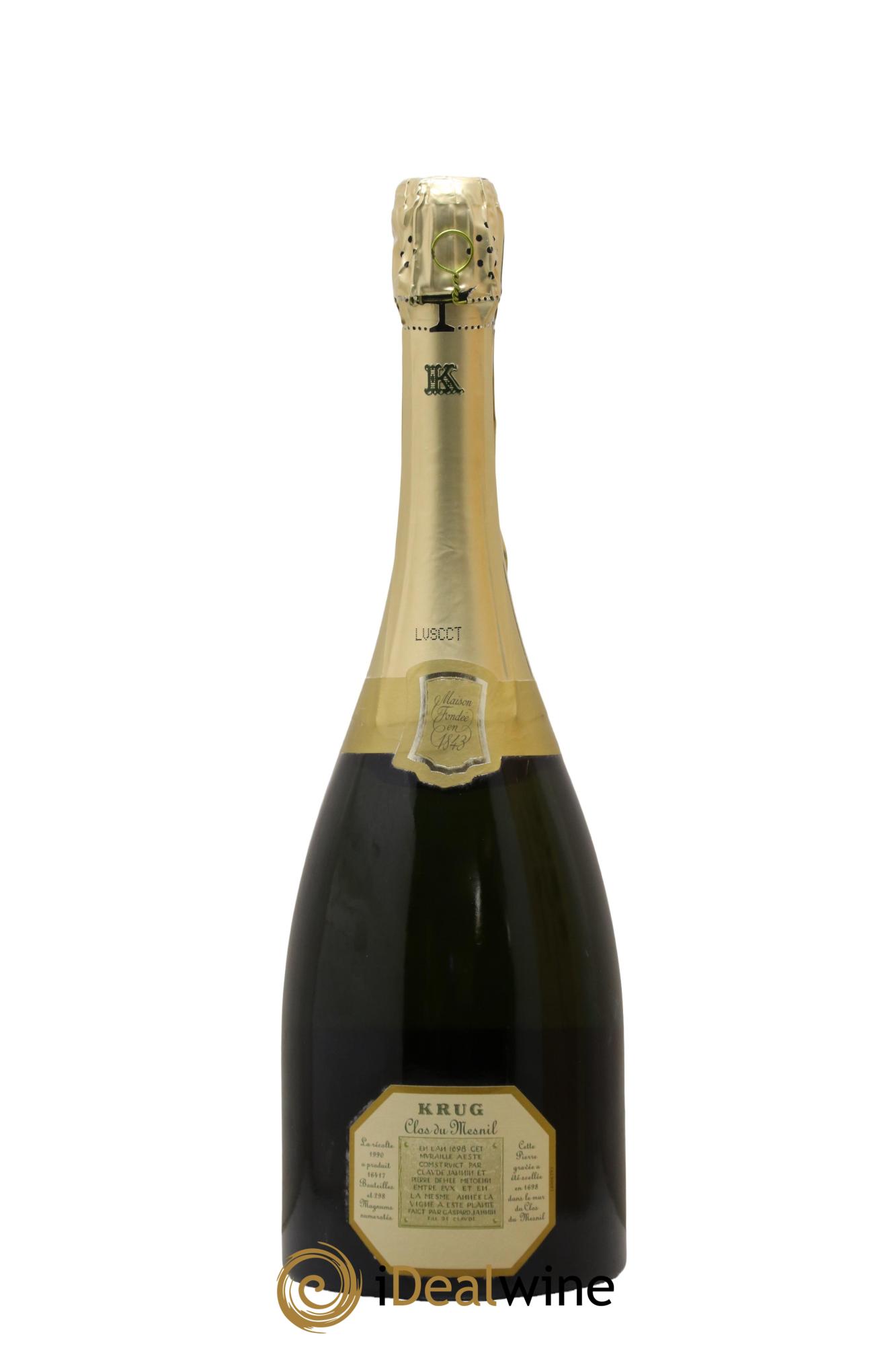 Clos du Mesnil Krug  1990 - Lotto di 1 bottiglia - 2