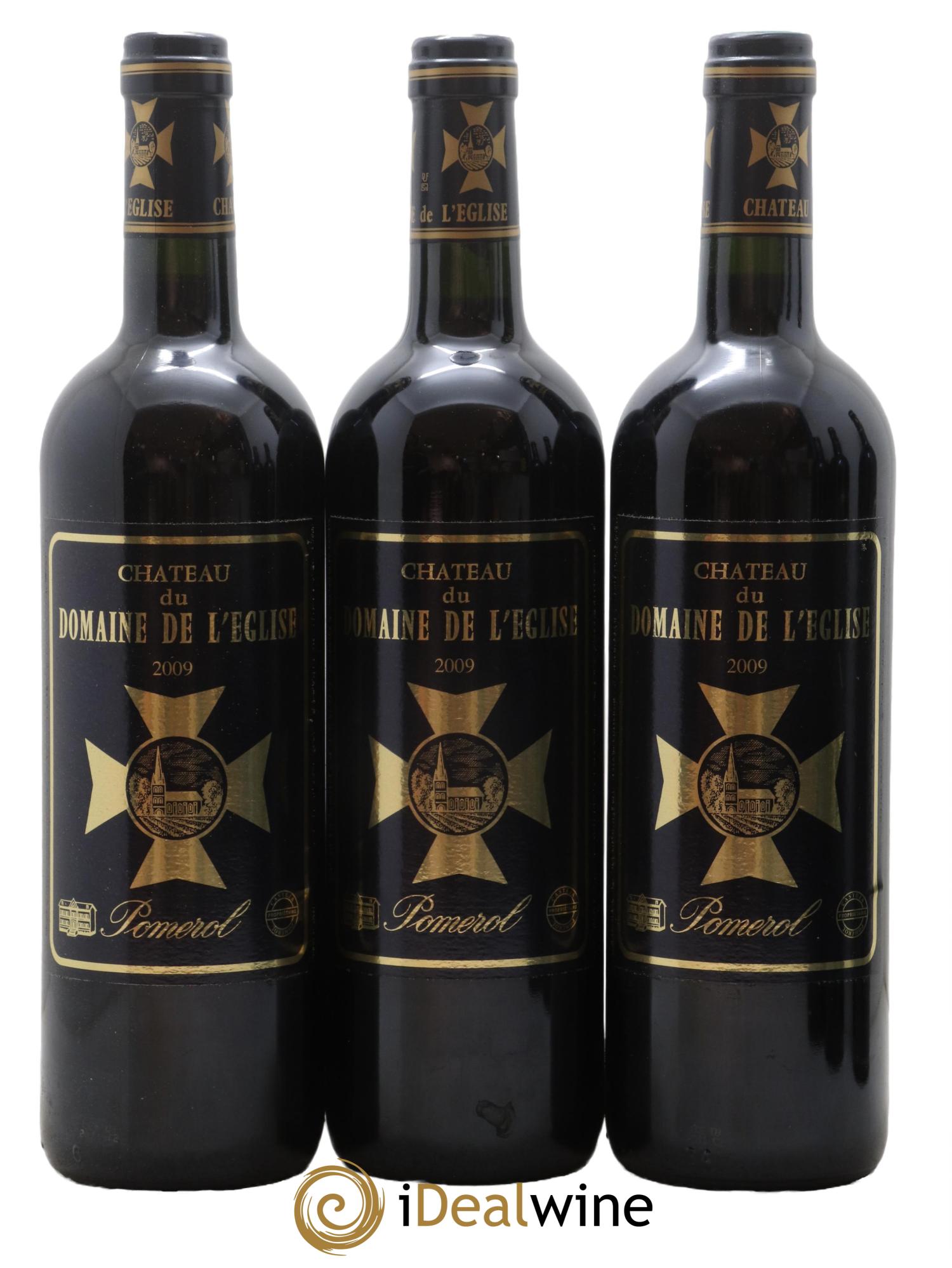 Château du Domaine de l'Église 2009 - Lot de 6 bouteilles - 1