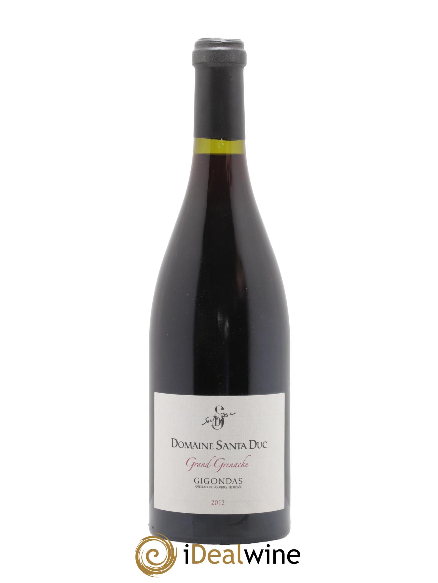 Gigondas Grand Grenache Santa Duc 2012 - Lotto di 1 bottiglia - 0