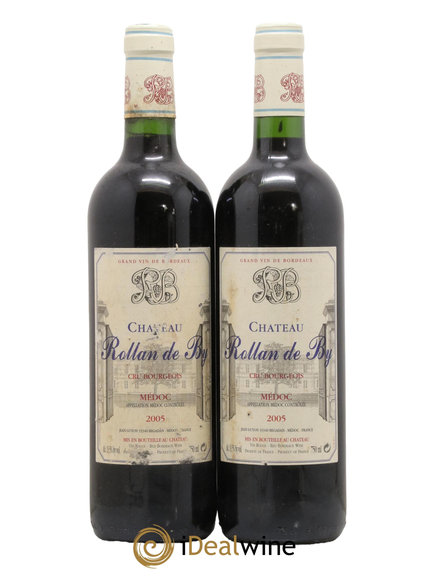 Château Rollan de By Cru Bourgeois 2005 - Lot de 2 bouteilles - 0