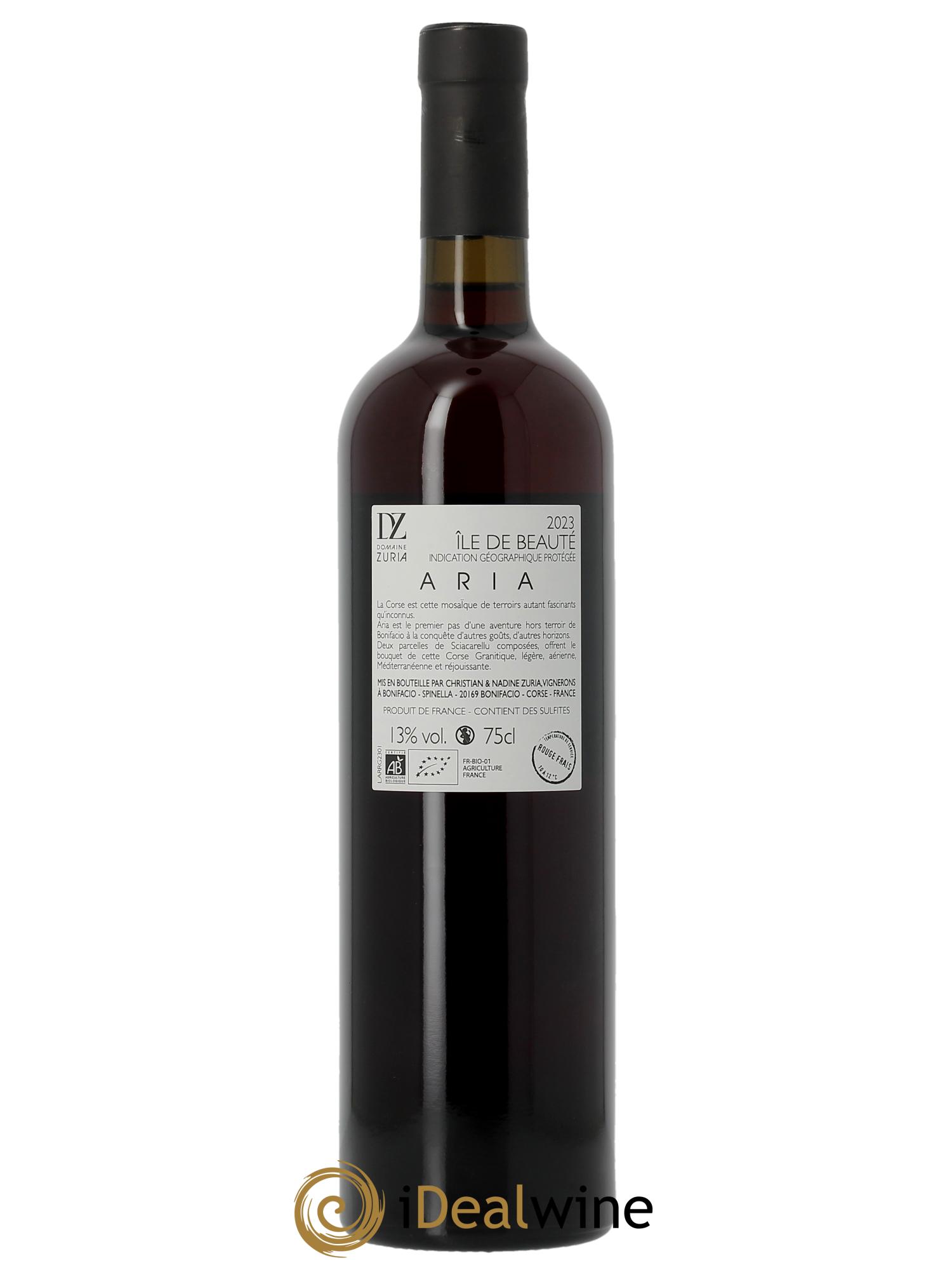 IGP Ile de Beauté Aria Zuria 2023 - Lot of 1 bottle - 1
