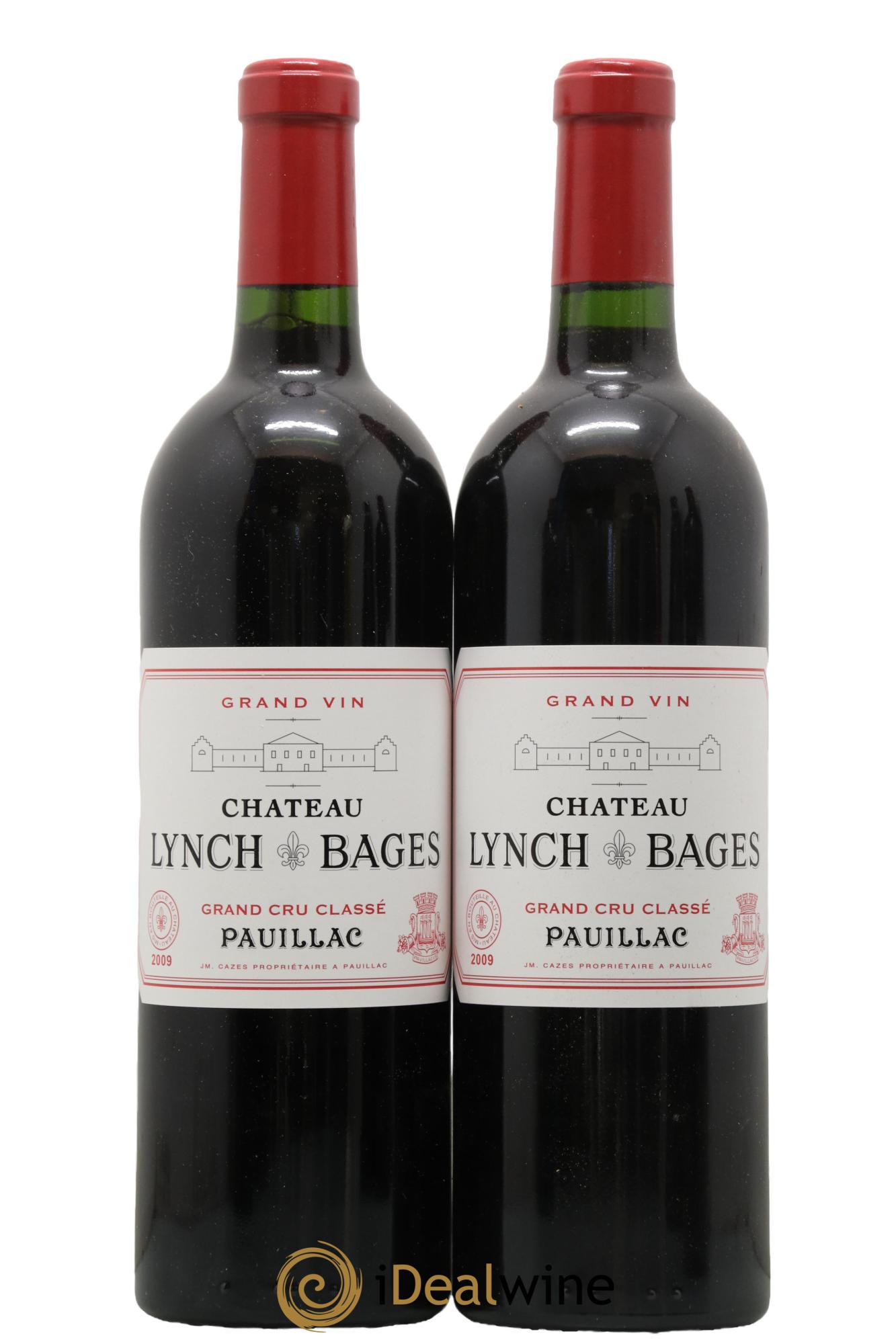 Château Lynch Bages 5ème Grand Cru Classé 2009 - Lot de 2 bouteilles - 0