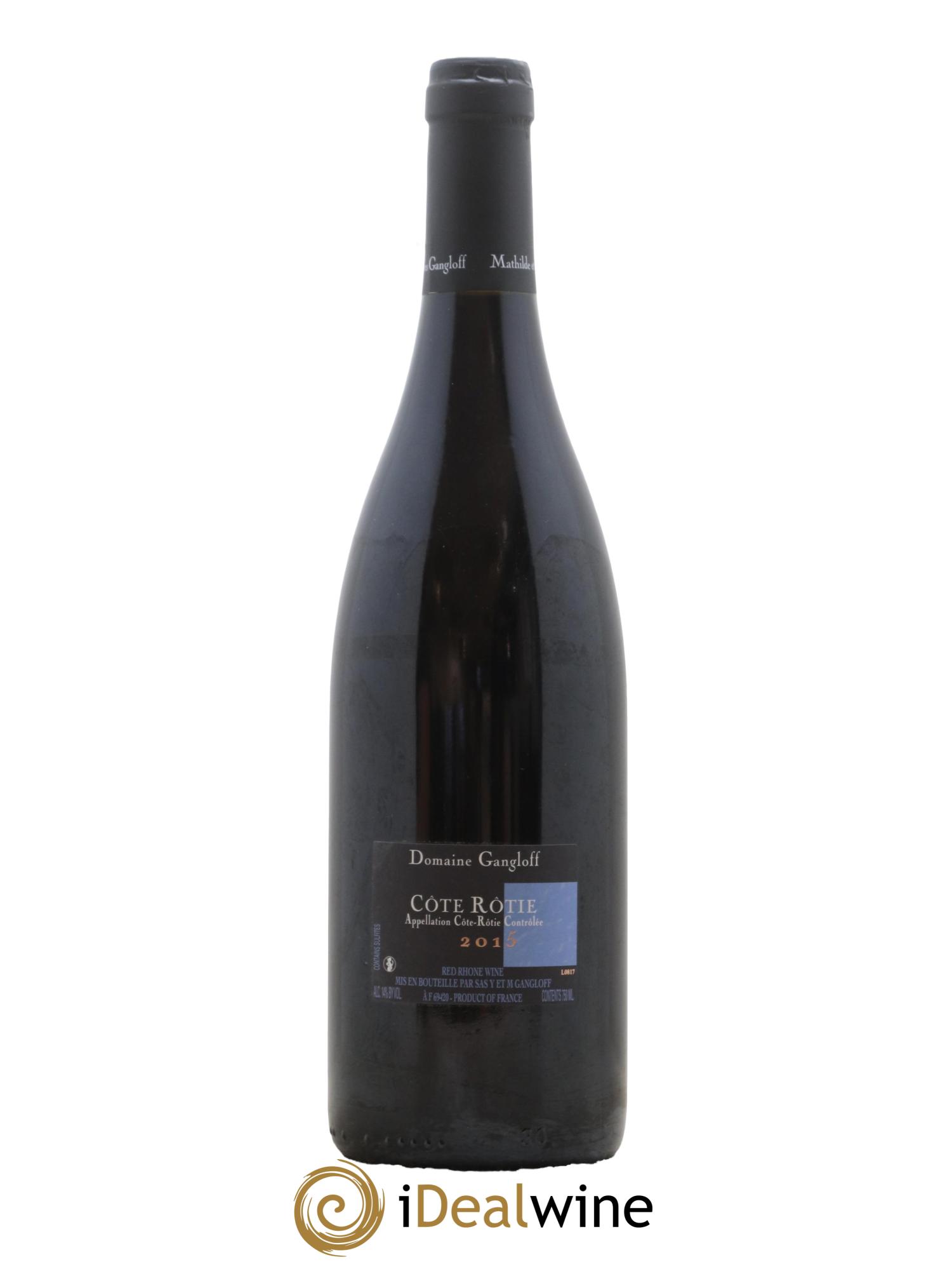 Côte-Rôtie La Barbarine Gangloff (Domaine) 2015 - Lot de 1 bouteille - 1