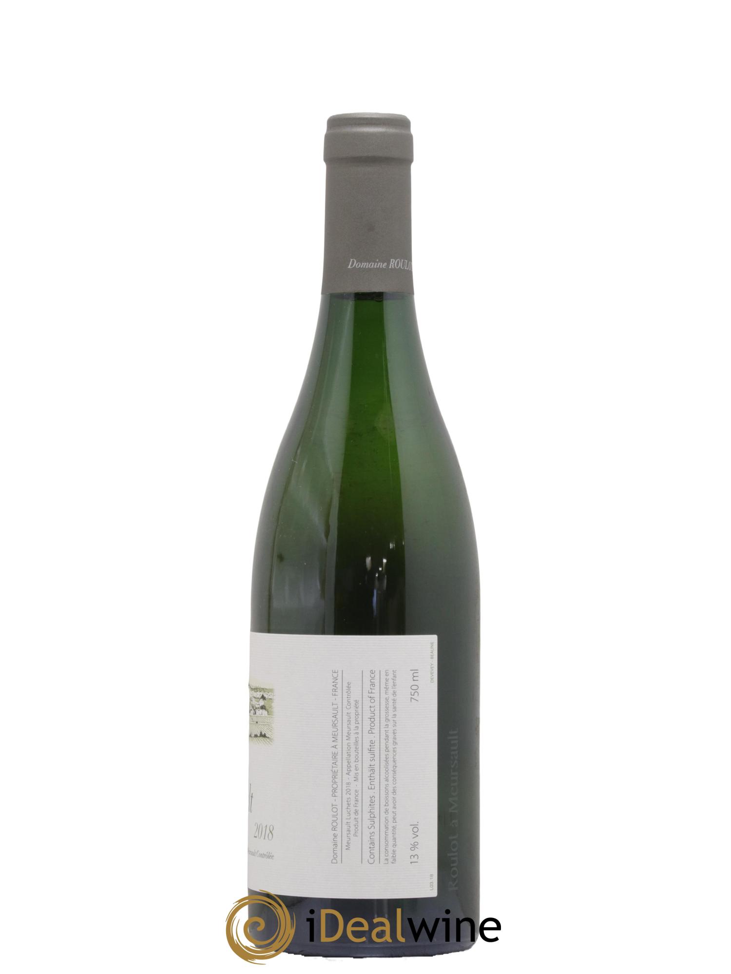 Meursault Luchets Roulot (Domaine) 2018 - Posten von 1 Flasche - 1