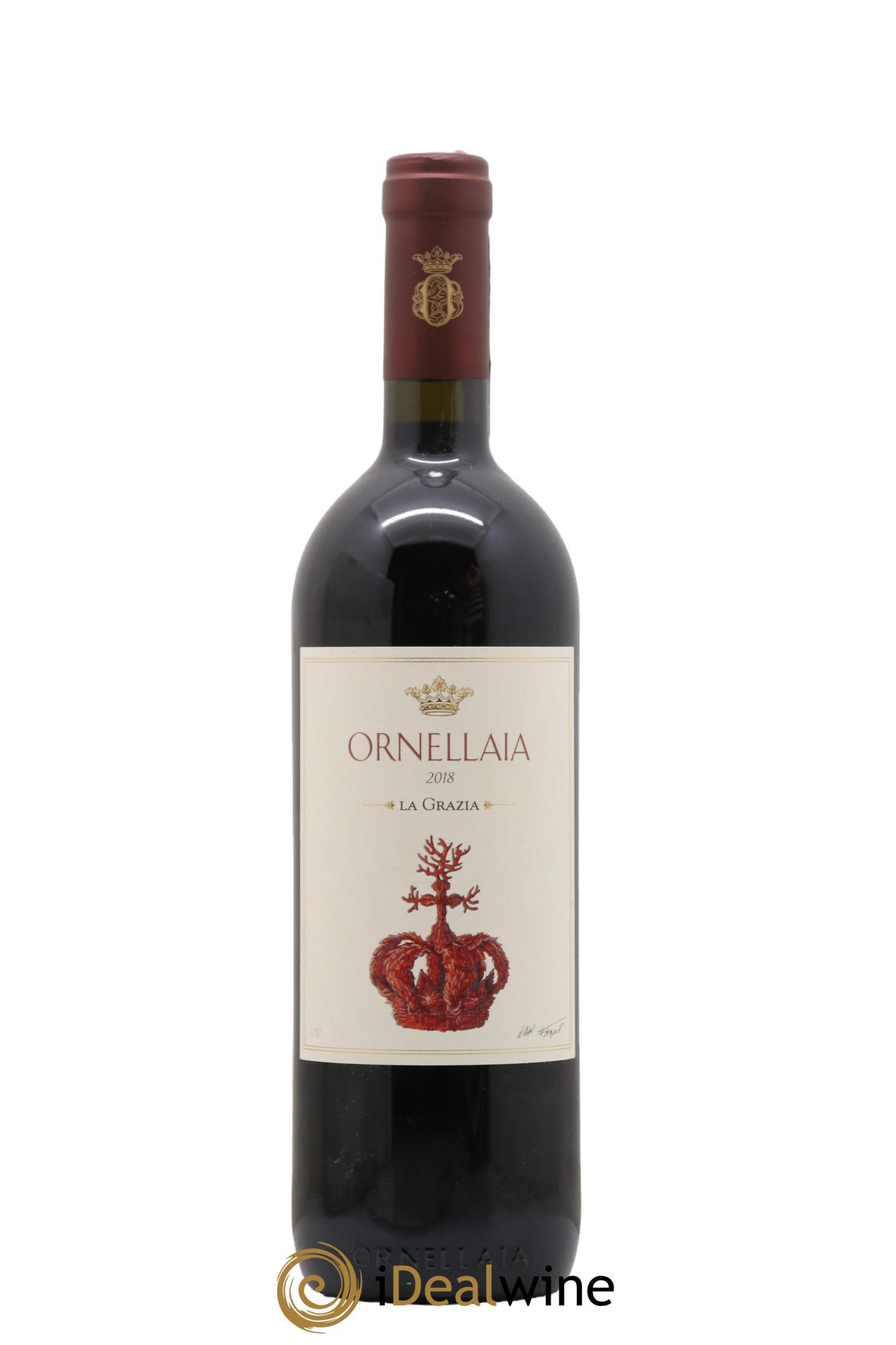 Bolgheri DOC Superiore La Grazia Tenuta Dell'Ornellaia 2018 - Lot de 1 bouteille - 0