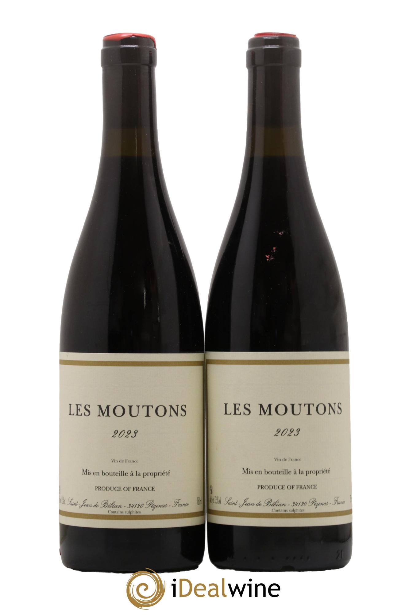 Vin de France Prieuré St-Jean de Bébian Les Moutons Prieuré St-Jean de Bébian 2023 - Lot de 2 bouteilles - 0