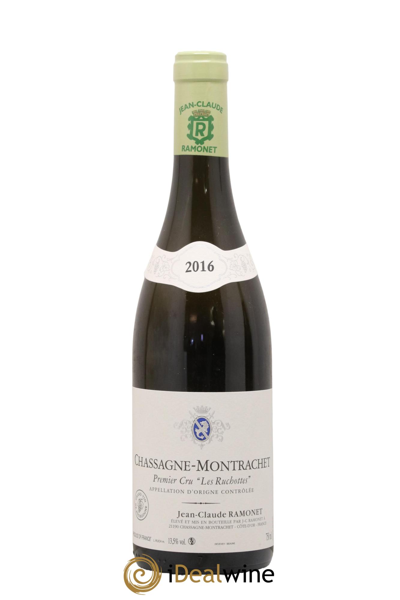 Chassagne-Montrachet 1er Cru Les Ruchottes Ramonet (Domaine) 2016 - Lotto di 1 bottiglia - 0