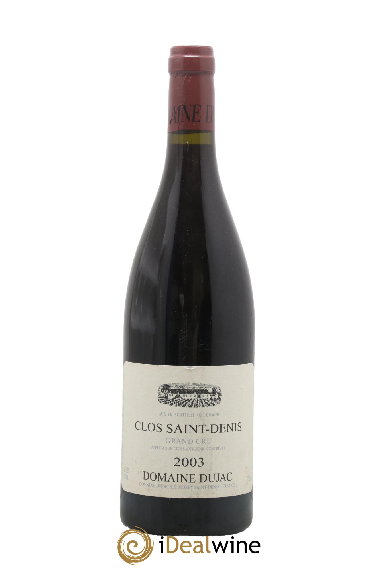Clos Saint-Denis Grand Cru Dujac (Domaine) 2003 - Lotto di 1 bottiglia - 0