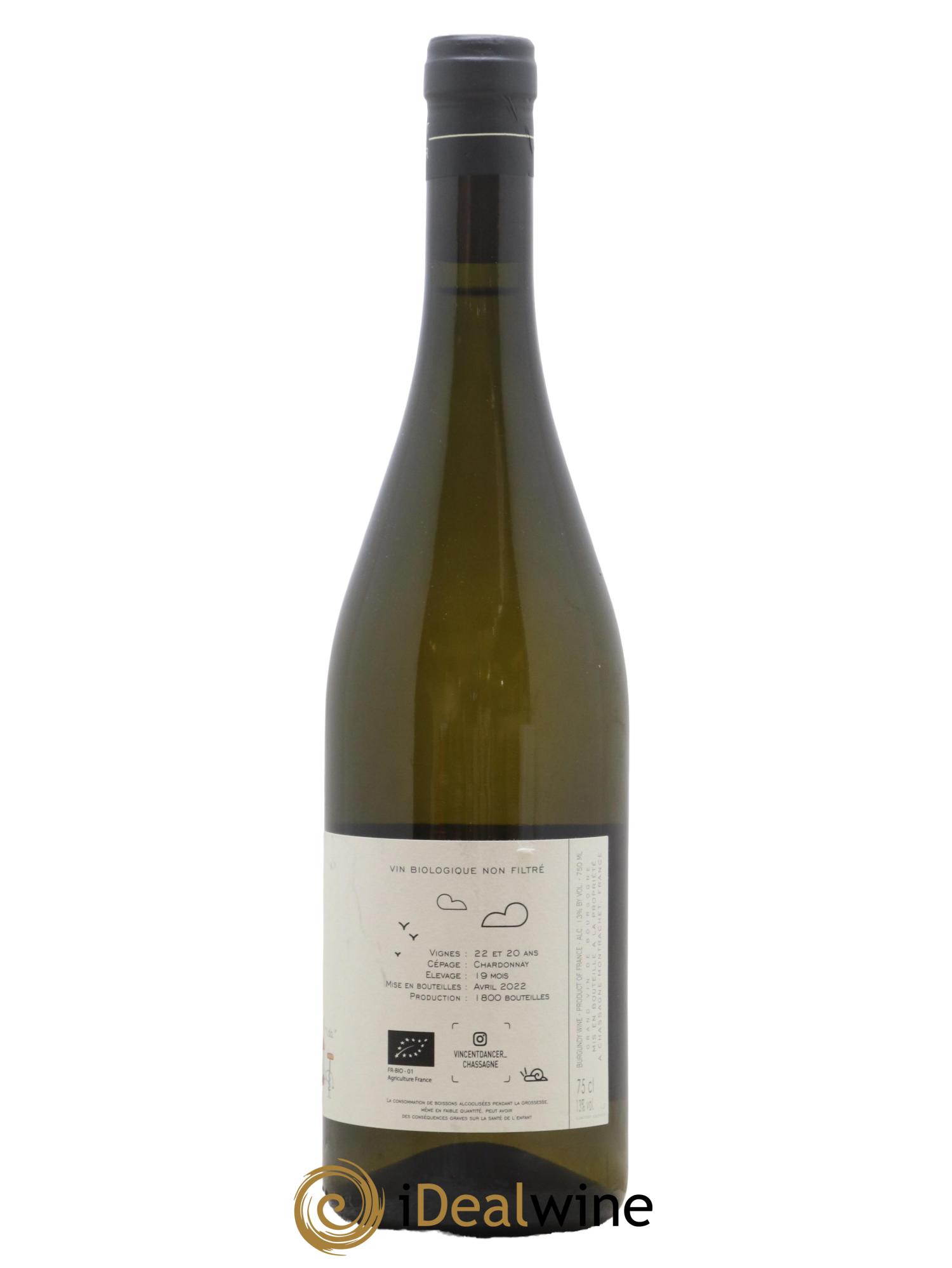 Chassagne-Montrachet Vincent Dancer 2020 - Lot de 1 bouteille - 1