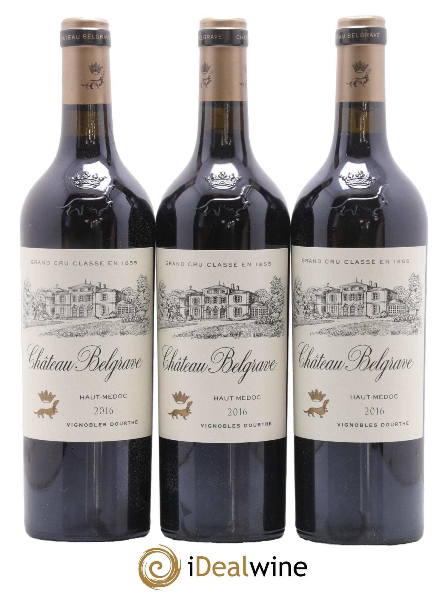 Château Belgrave 5ème Grand Cru Classé 2016 - Lotto di 6 bottiglie - 2