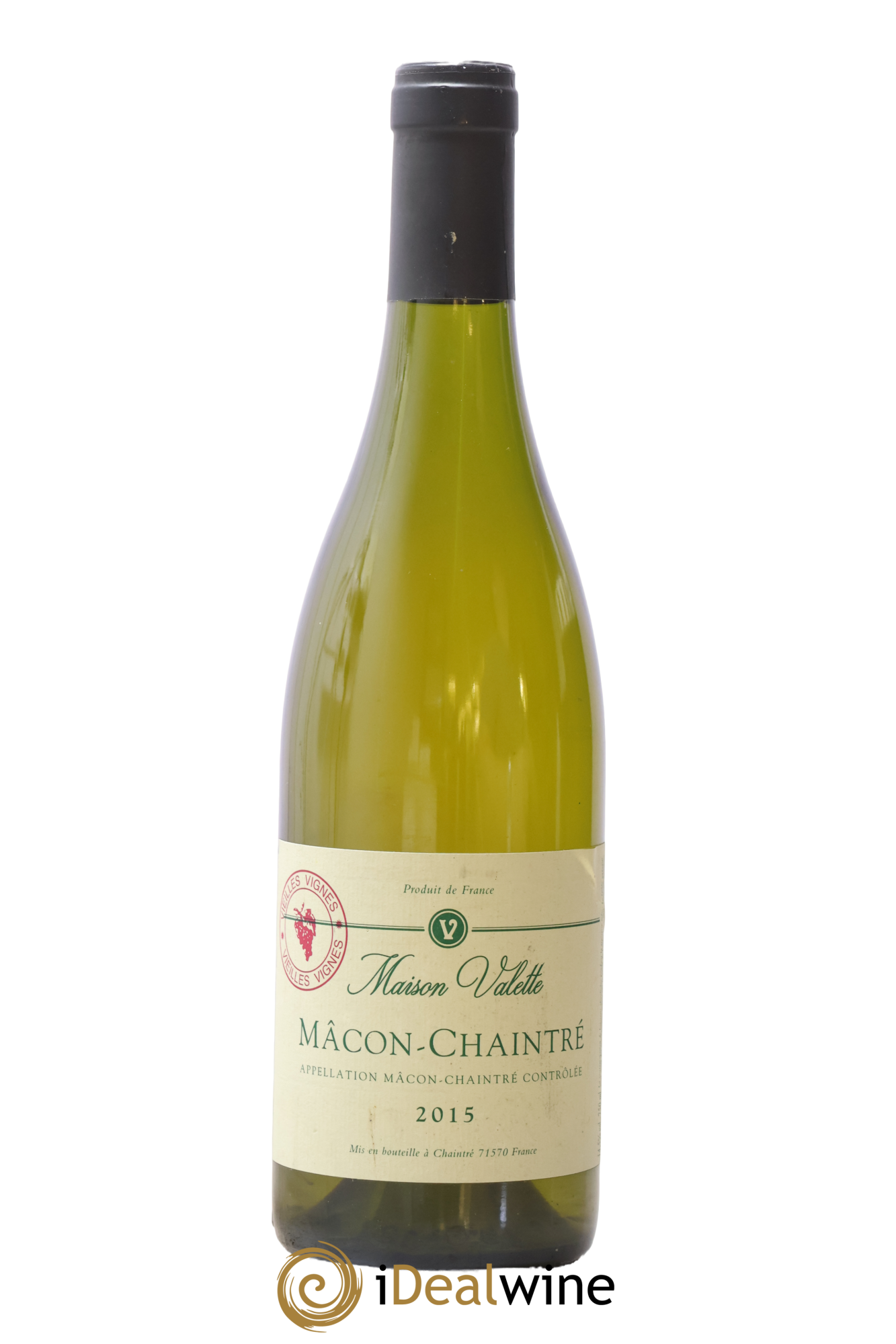 Mâcon Chaintré Vieilles Vignes Valette (Domaine) 2015 - Lotto di 1 bottiglia - 0