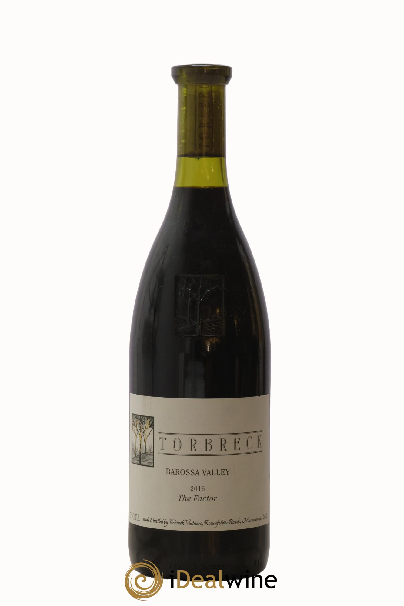 Barossa Valley Torbreck The Factor 2016 - Posten von 1 Flasche - 0