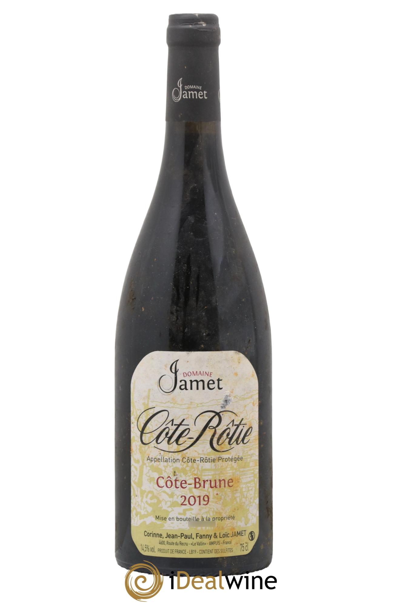 Côte-Rôtie Côte Brune Jamet (Domaine) 2019 - Lot de 1 bouteille - 0