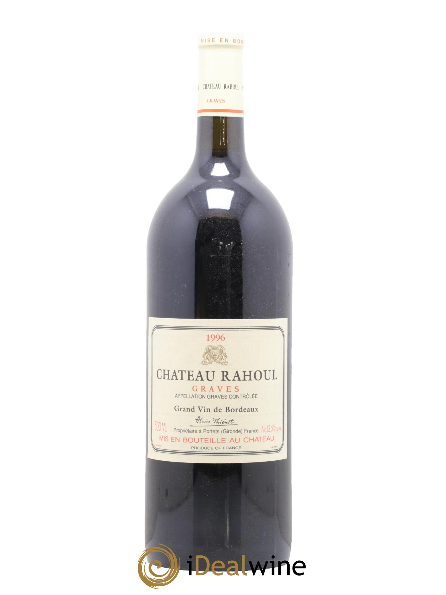 Château Rahoul 1996 - Posten von 1 Magnum - 0