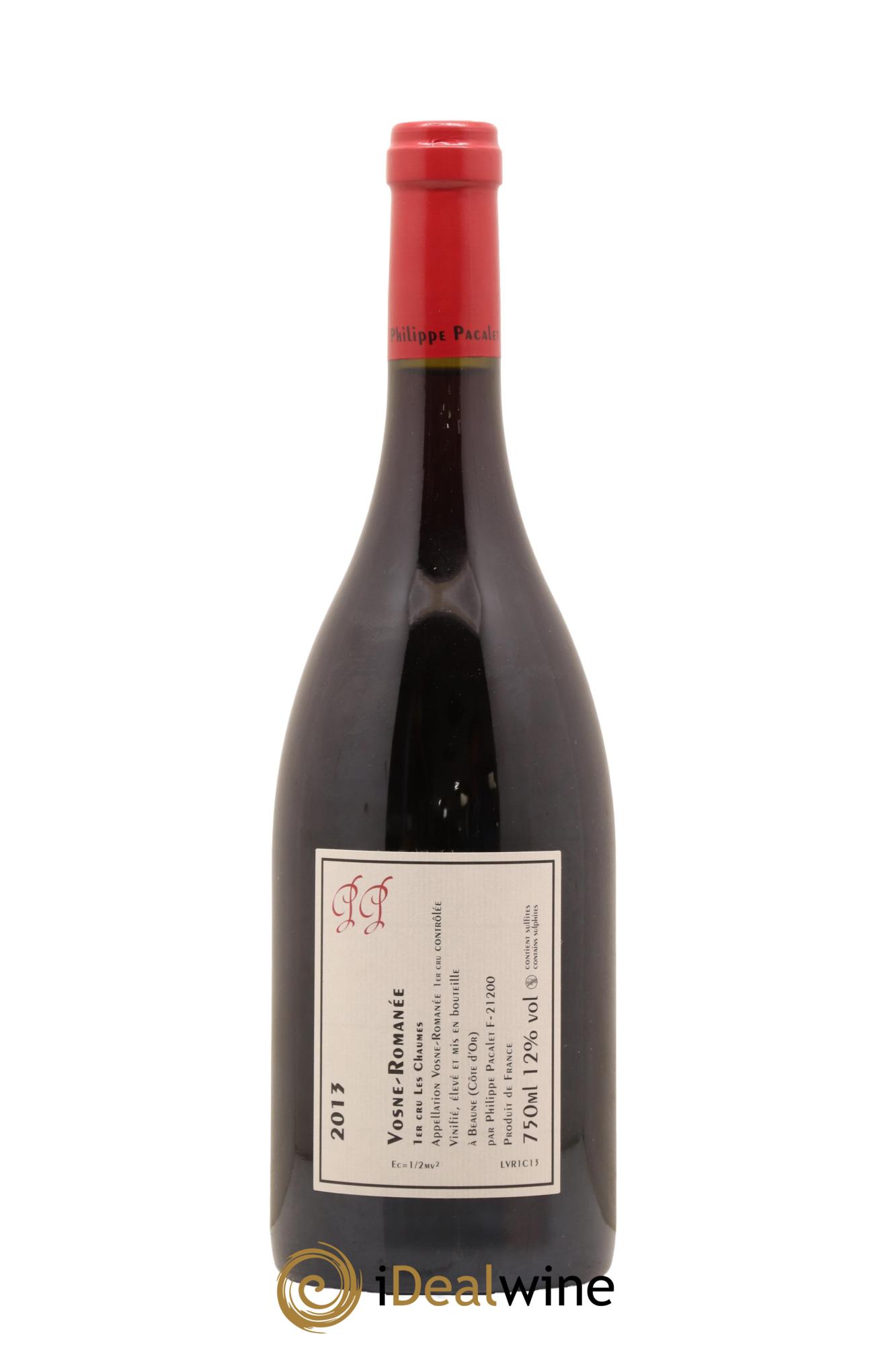 Vosne-Romanée 1er Cru Les Chaumes Philippe Pacalet 2013 - Lotto di 1 bottiglia - 1