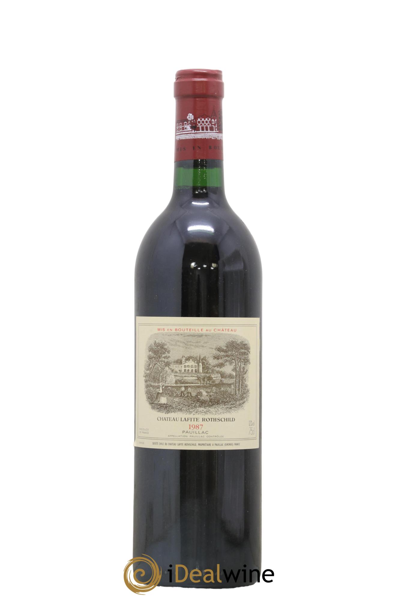 Château Lafite Rothschild 1er Grand Cru Classé 1987 - Lot of 1 bottle - 0
