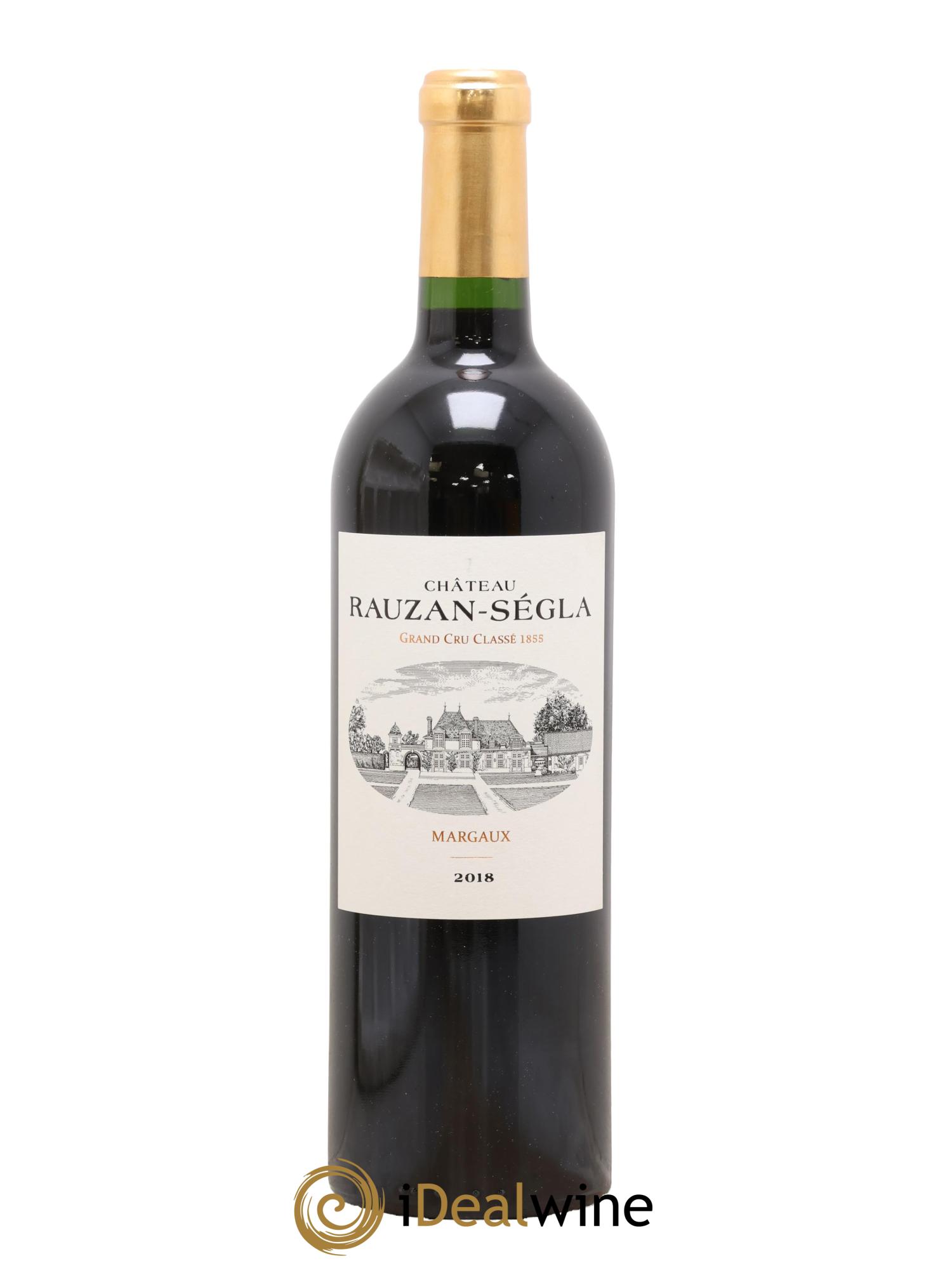 Château Rauzan Ségla Grand Cru Classé 2018 - Lot de 1 bouteille - 0