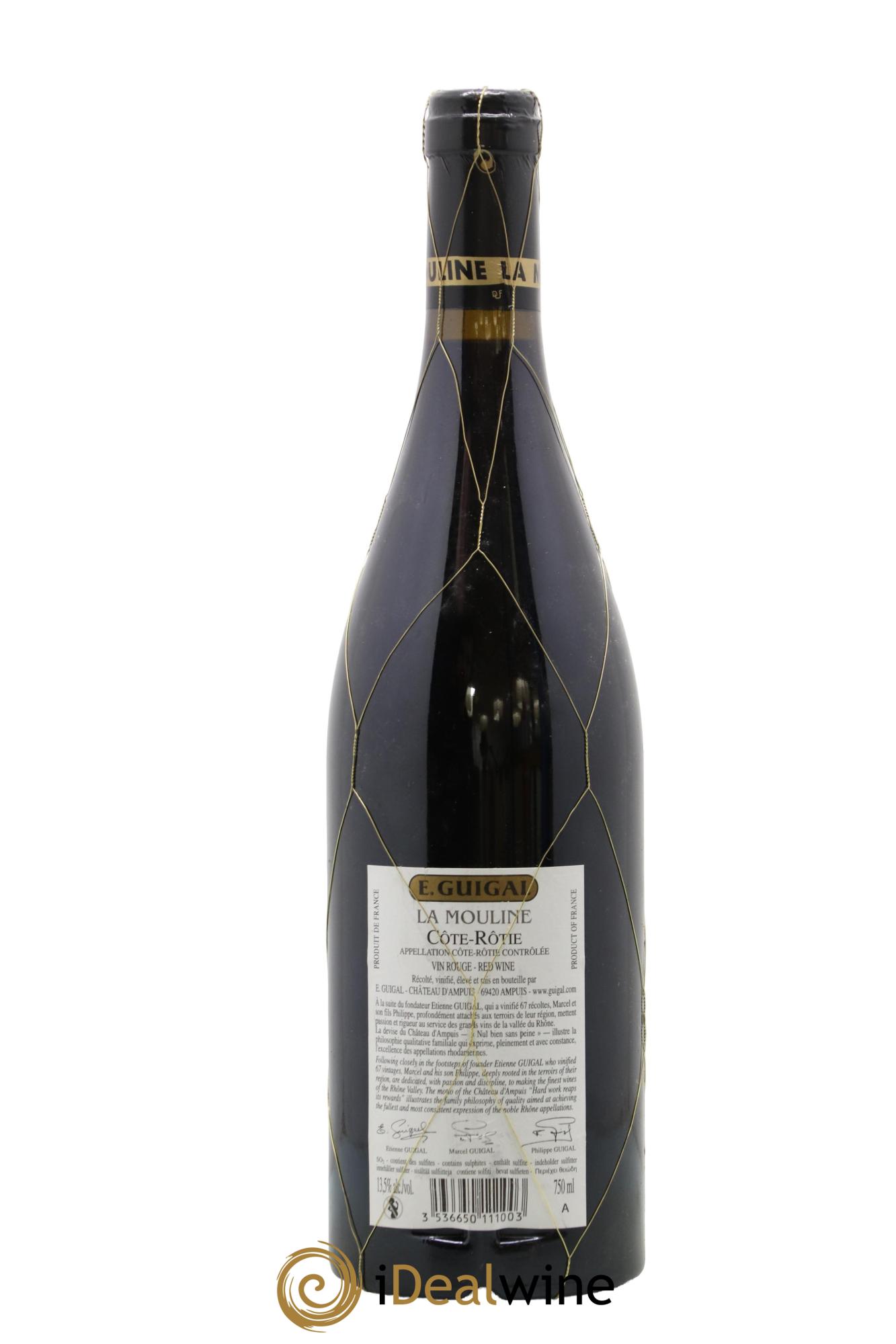 Côte-Rôtie La Mouline Guigal 2006 - Lot de 1 bouteille - 1